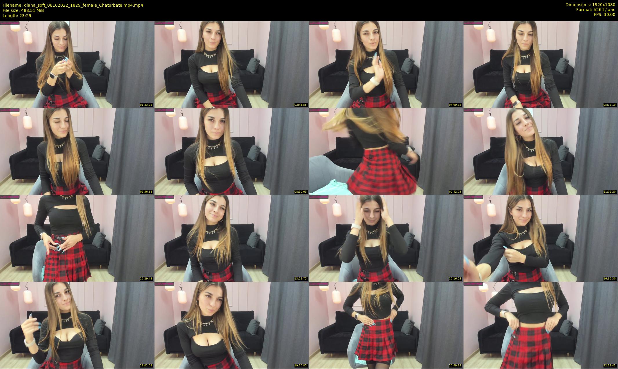 diana_soft — 24 minute Chaturbate female cam show recording, 1080p, Oct 8, 2022