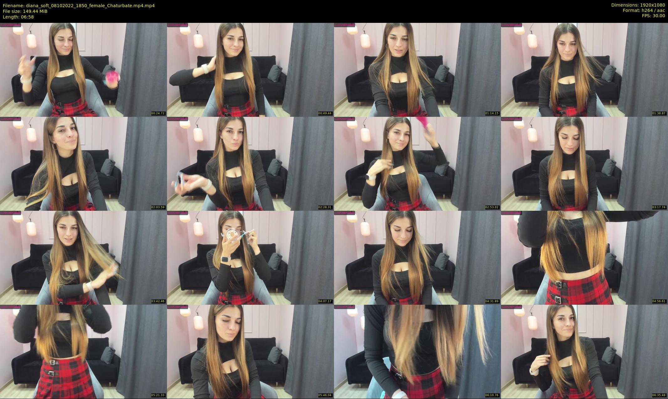 diana_soft — 7 minute Chaturbate female cam show recording, 1080p, Oct 8, 2022