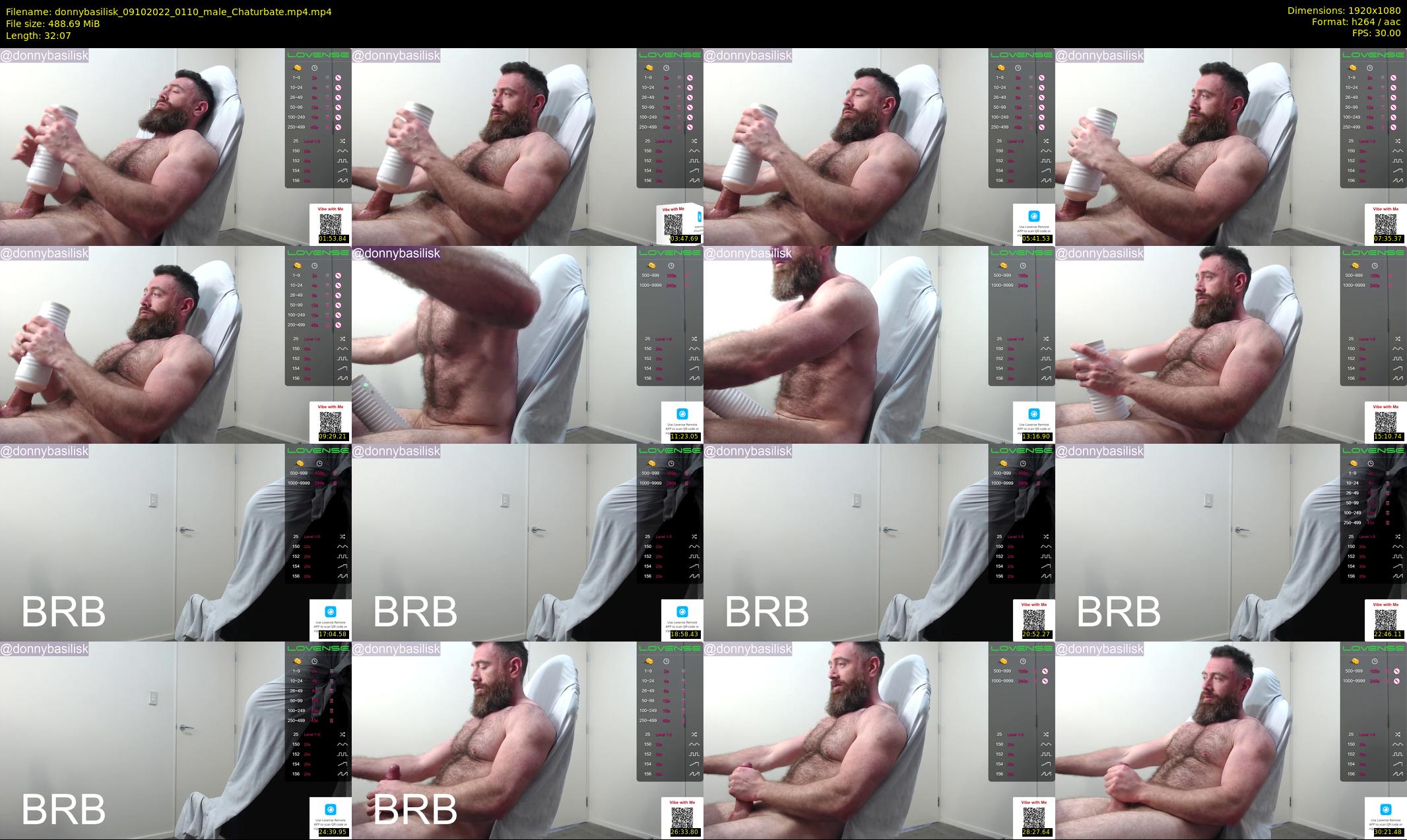donnybasilisk — 33 minute Chaturbate male cam show recording, 1080p, Oct 9, 2022