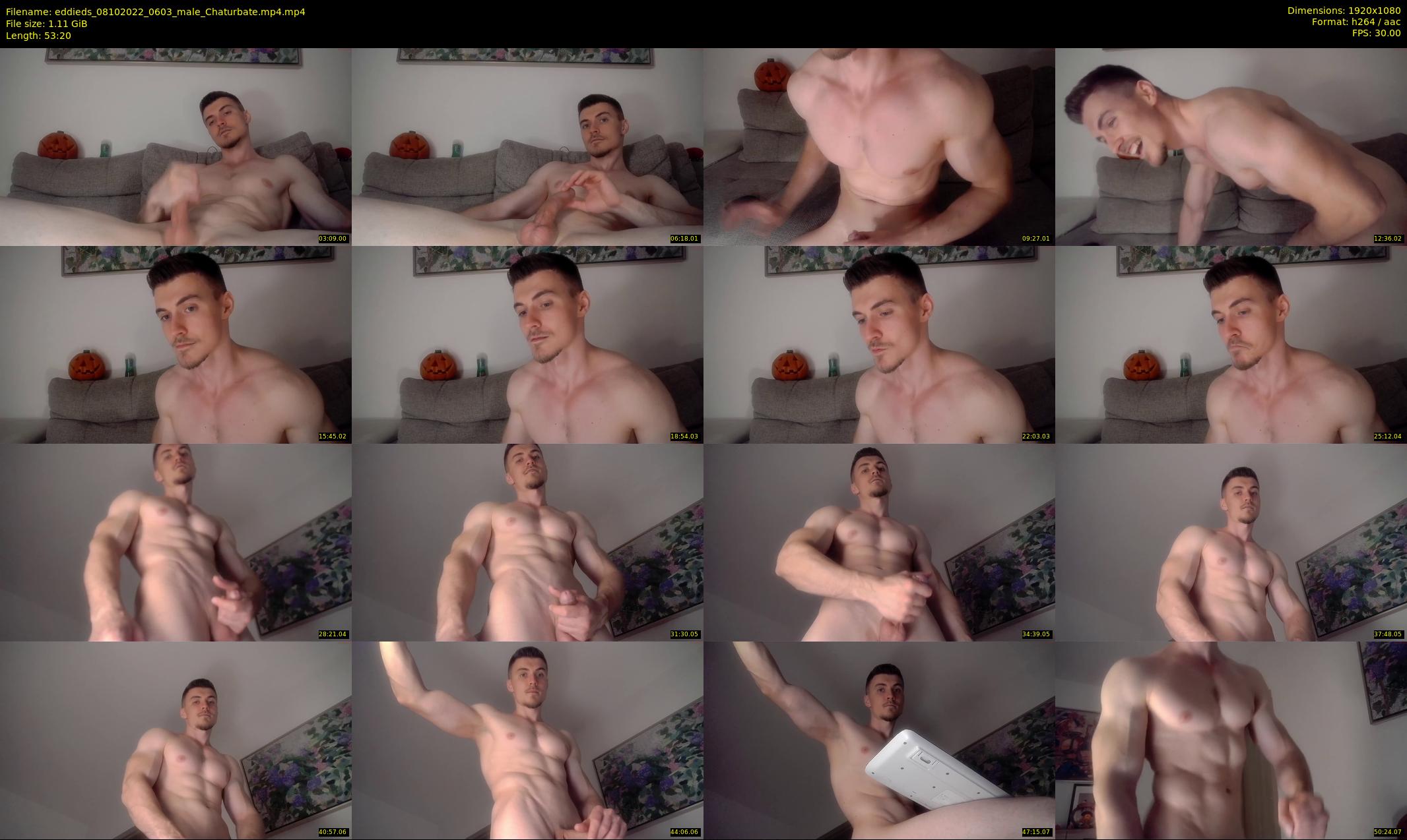 eddieds — 54 minute Chaturbate male cam show recording, 1080p, Oct 8, 2022