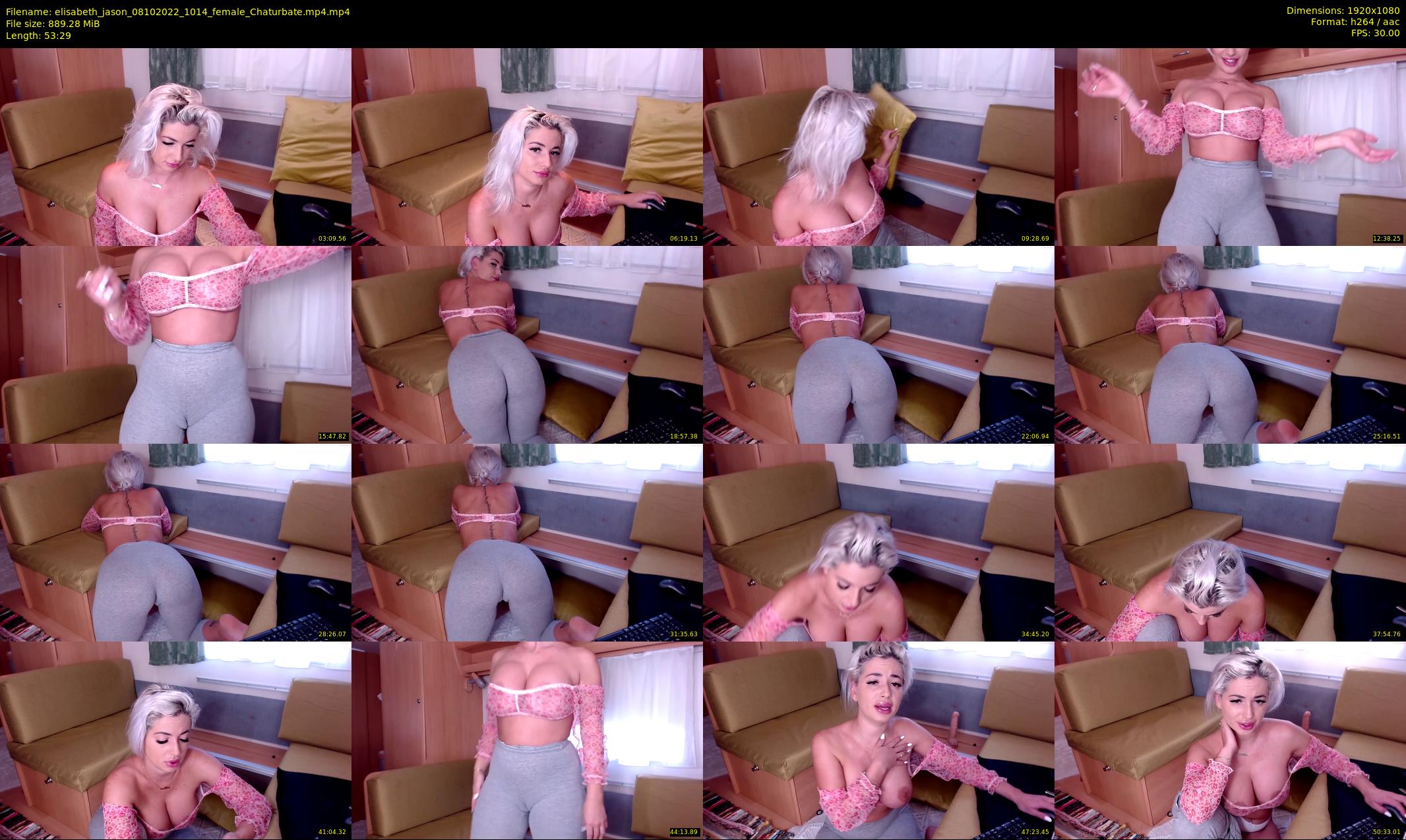 elisabeth_jason — 54 minute Chaturbate couple cam show recording, 1080p, Oct 8, 2022