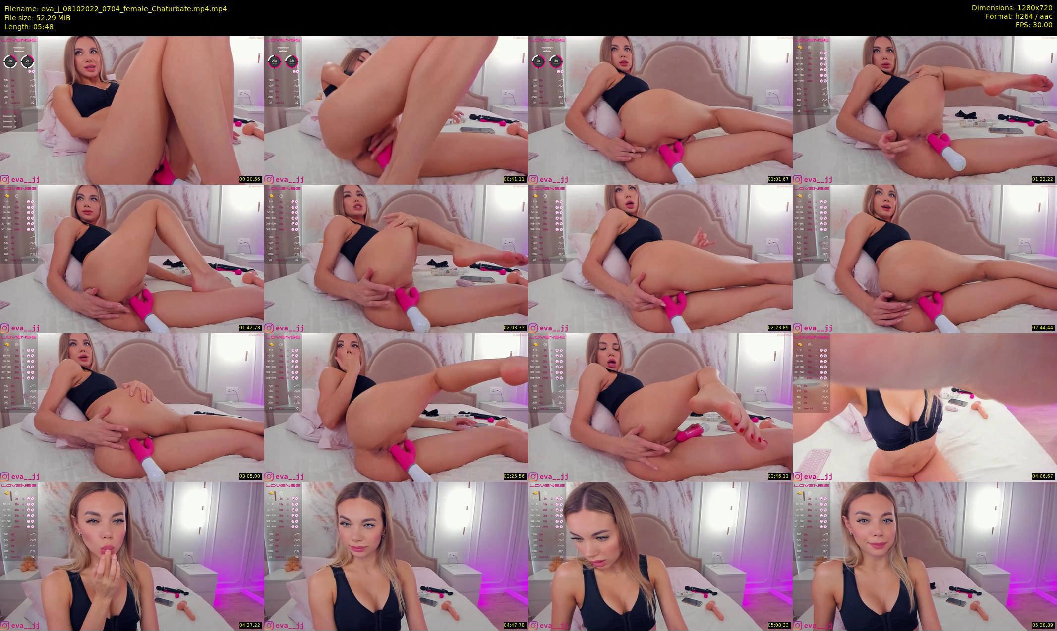 eva_j — 6 minute Chaturbate female cam show recording, 720p, Oct 8, 2022