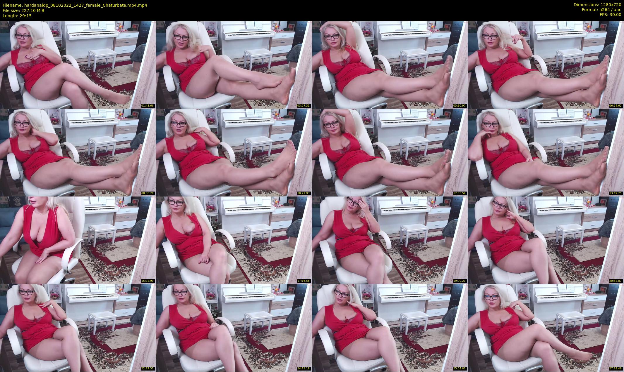 hardanaldp — 30 minute Chaturbate female cam show recording, 720p, Oct 8, 2022