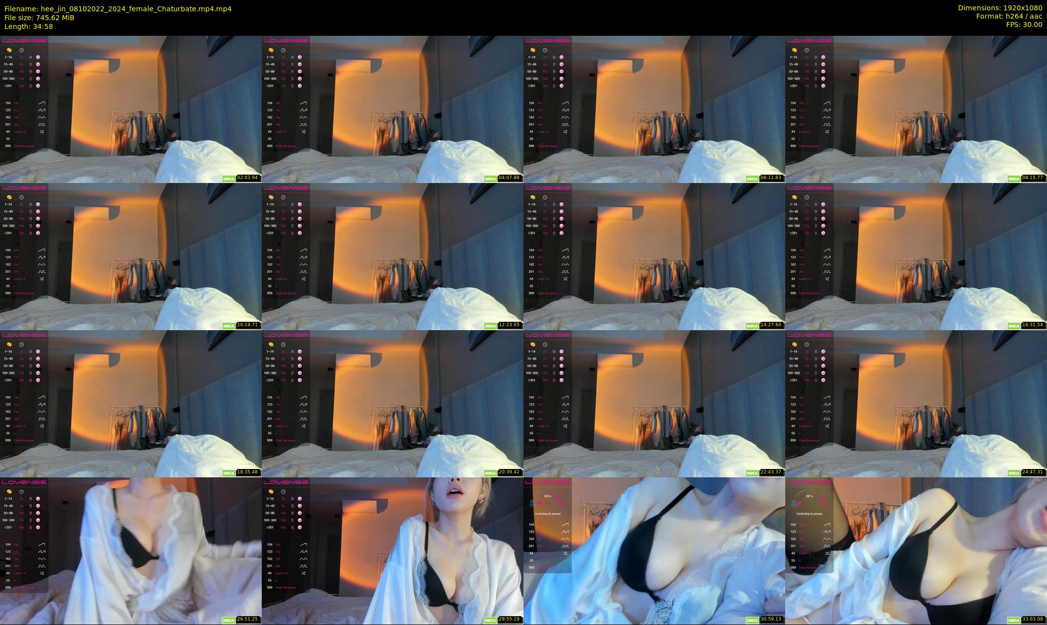 hee_jin — 35 minute Chaturbate female cam show recording, 1080p, Oct 8, 2022