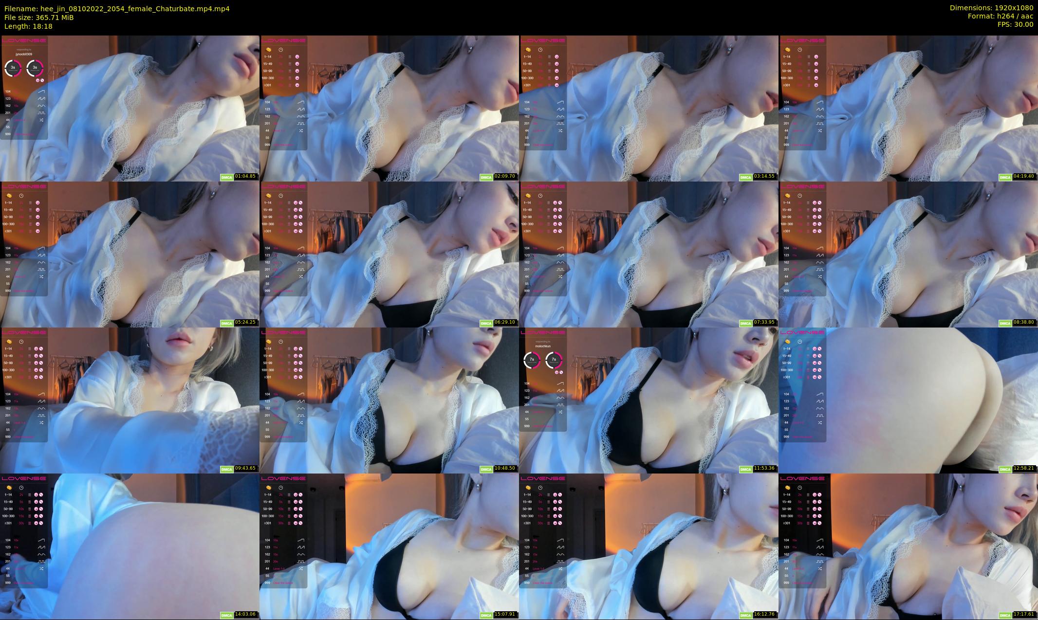 hee_jin — 19 minute Chaturbate female cam show recording, 1080p, Oct 8, 2022