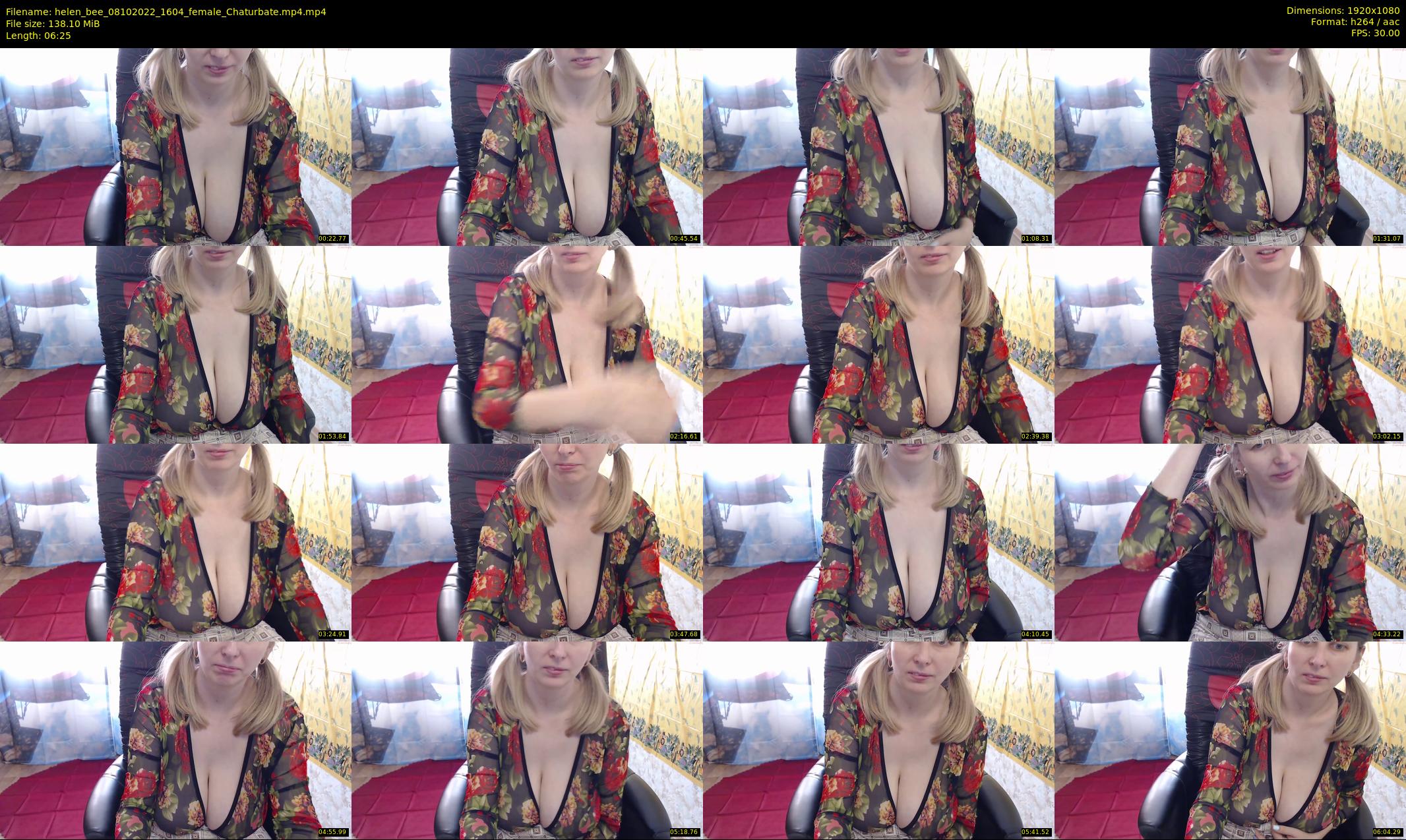 helen_bee — 7 minute Chaturbate female cam show recording, 1080p, Oct 8, 2022