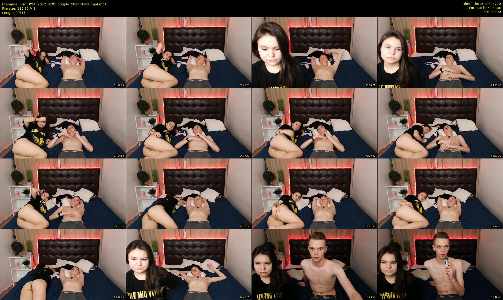 hizgi — 18 minute Chaturbate couple cam show recording, 720p, Oct 9, 2022