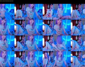 hornybunnys — 55 minute Chaturbate couple cam show recording, 1080p, Oct 9, 2022