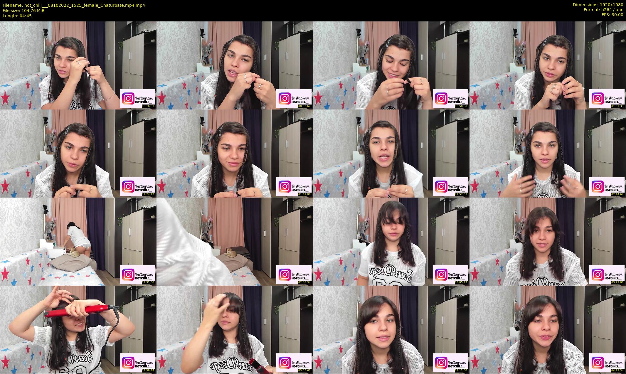 hot_chill__ — 5 minute Chaturbate female cam show recording, 1080p, Oct 8, 2022