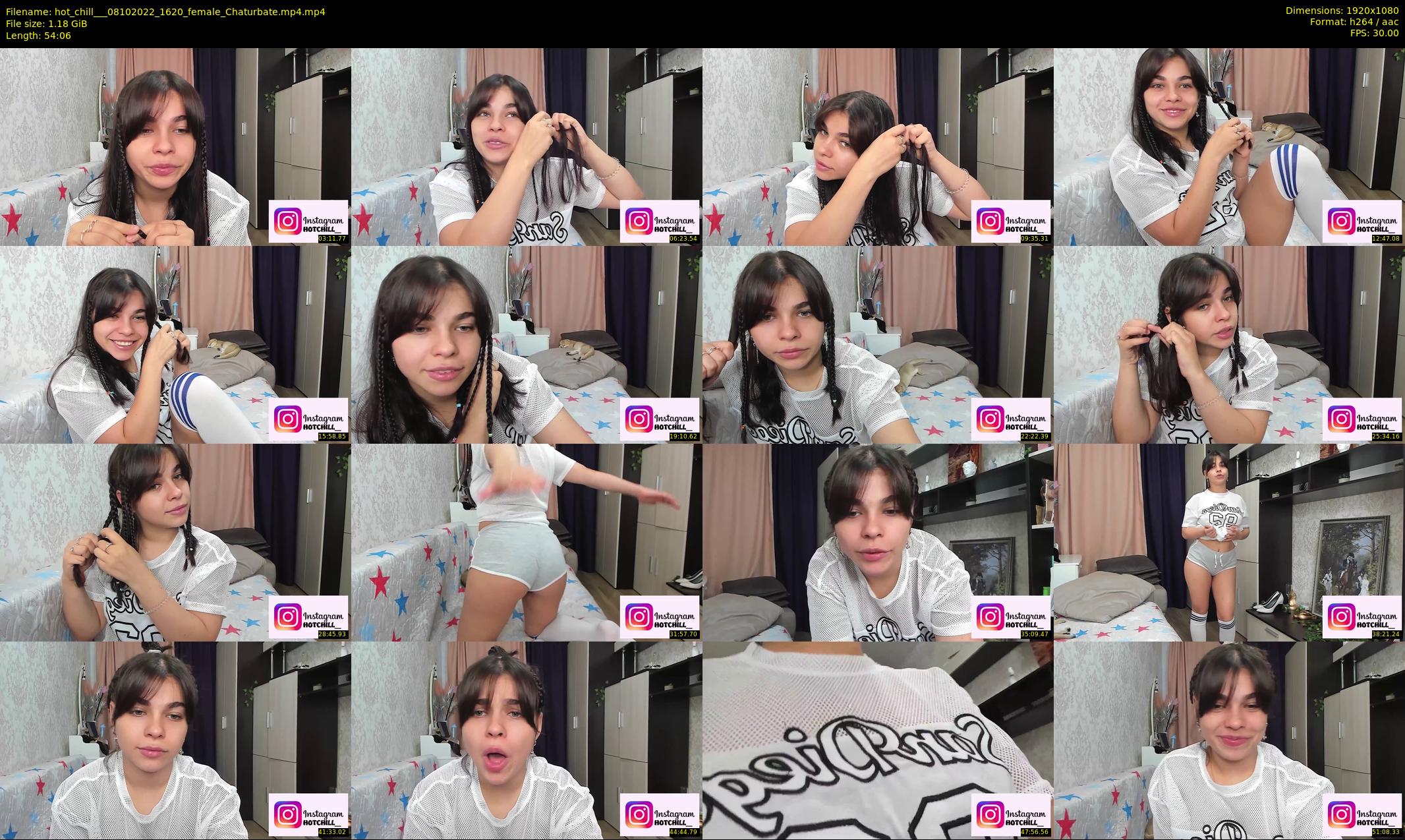 hot_chill__ — 55 minute Chaturbate female cam show recording, 1080p, Oct 8, 2022