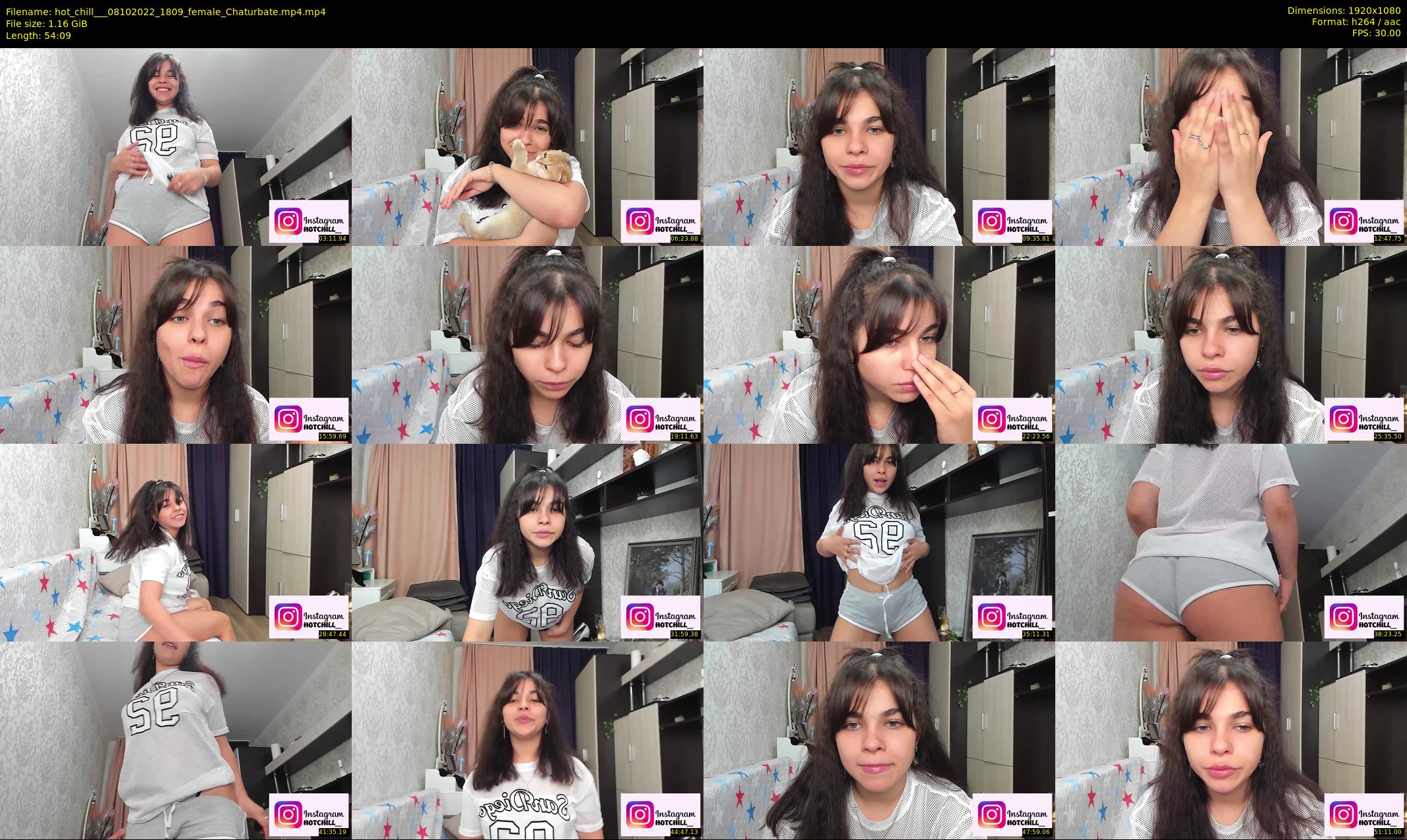 hot_chill__ — 55 minute Chaturbate female cam show recording, 1080p, Oct 8, 2022