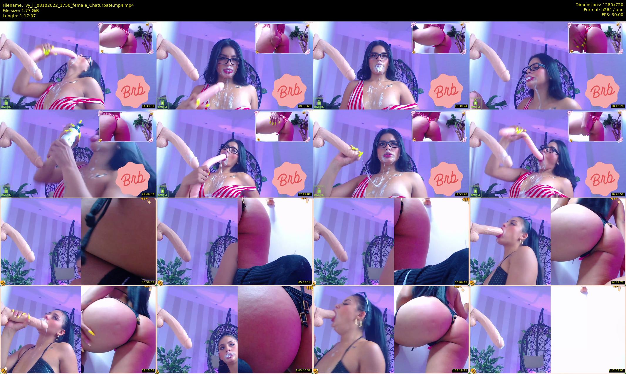 ivy_li — 78 minute Chaturbate female cam show recording, 720p, Oct 8, 2022