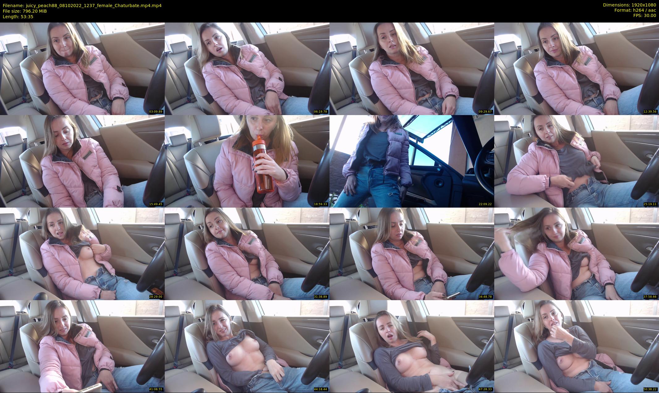 juicy_peach88 — 54 minute Chaturbate female cam show recording, 1080p, Oct 8, 2022