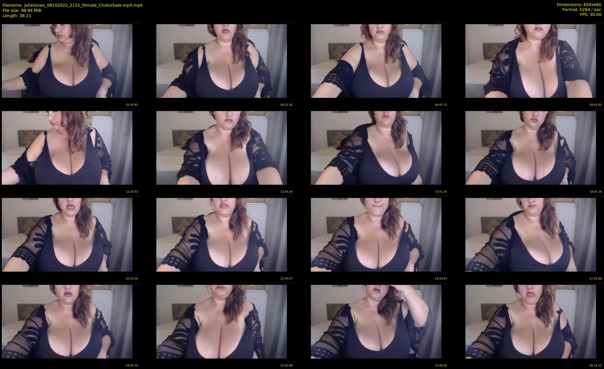 julialiones — 39 minute Chaturbate female cam show recording, 480p, Oct 8, 2022