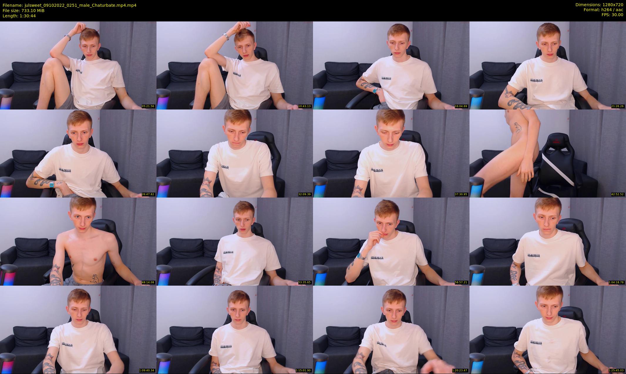 julsweet — 91 minute Chaturbate male cam show recording, 720p, Oct 9, 2022