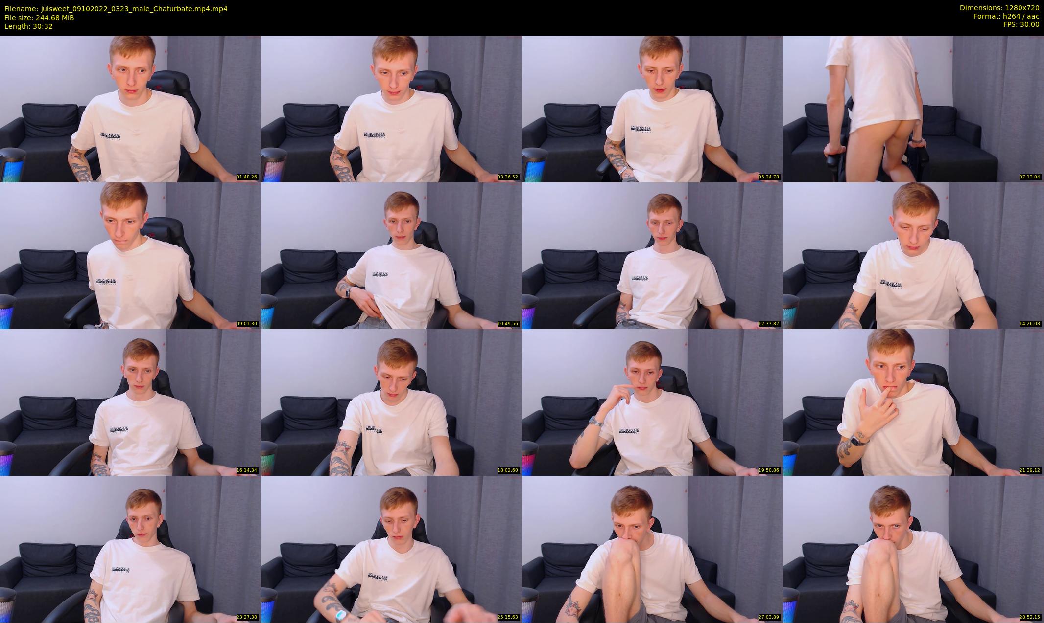 julsweet — 31 minute Chaturbate male cam show recording, 720p, Oct 9, 2022