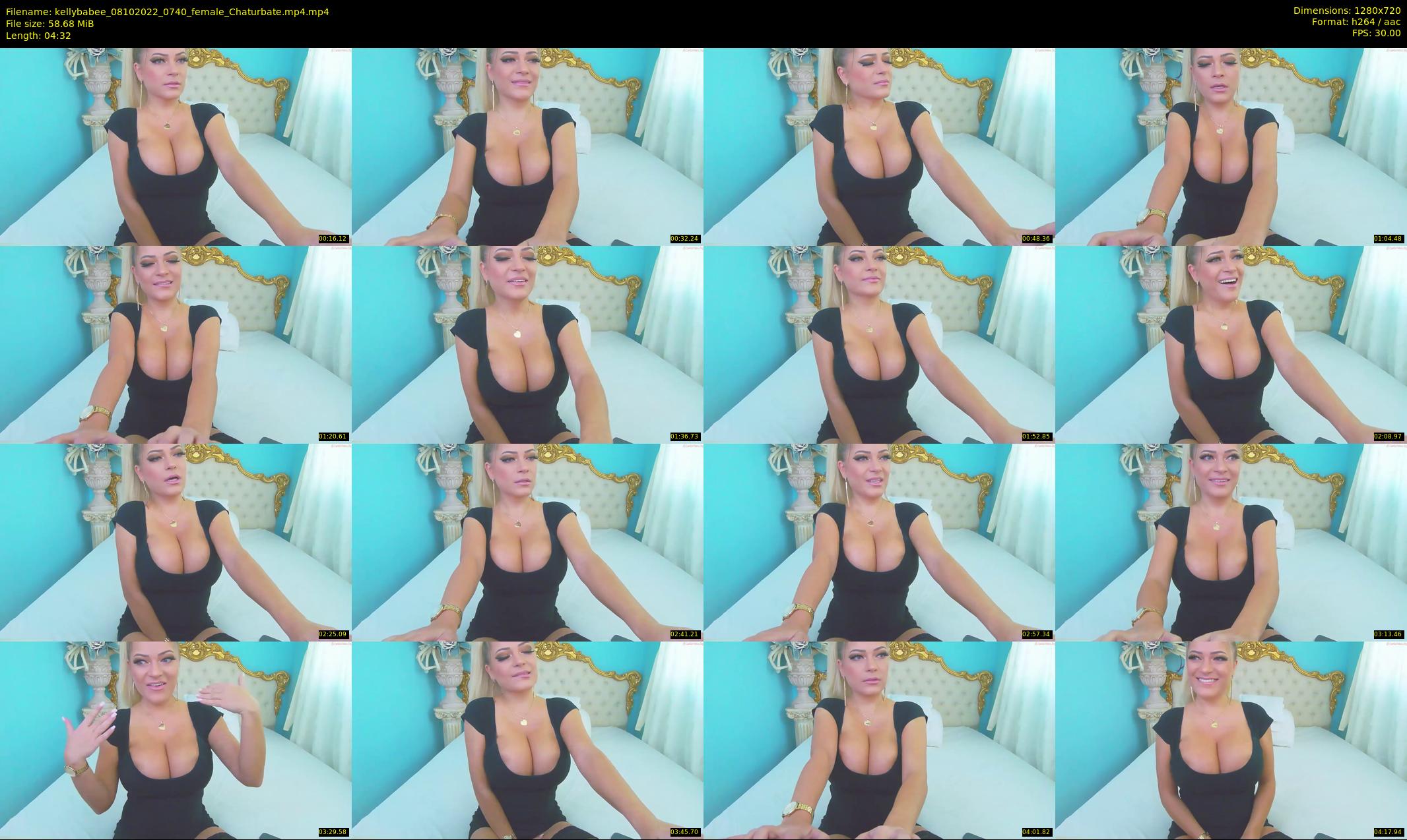 kellybabee — 5 minute Chaturbate female cam show recording, 720p, Oct 8, 2022