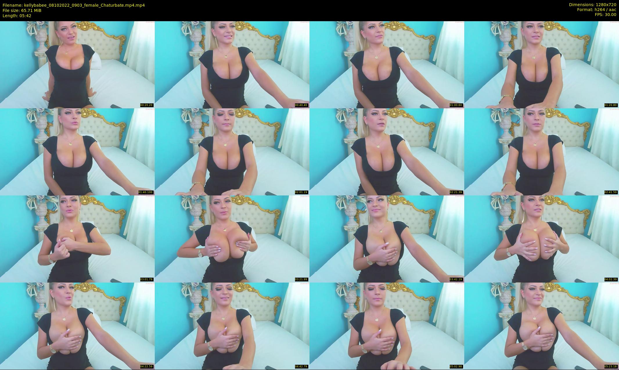 kellybabee — 6 minute Chaturbate female cam show recording, 720p, Oct 8, 2022