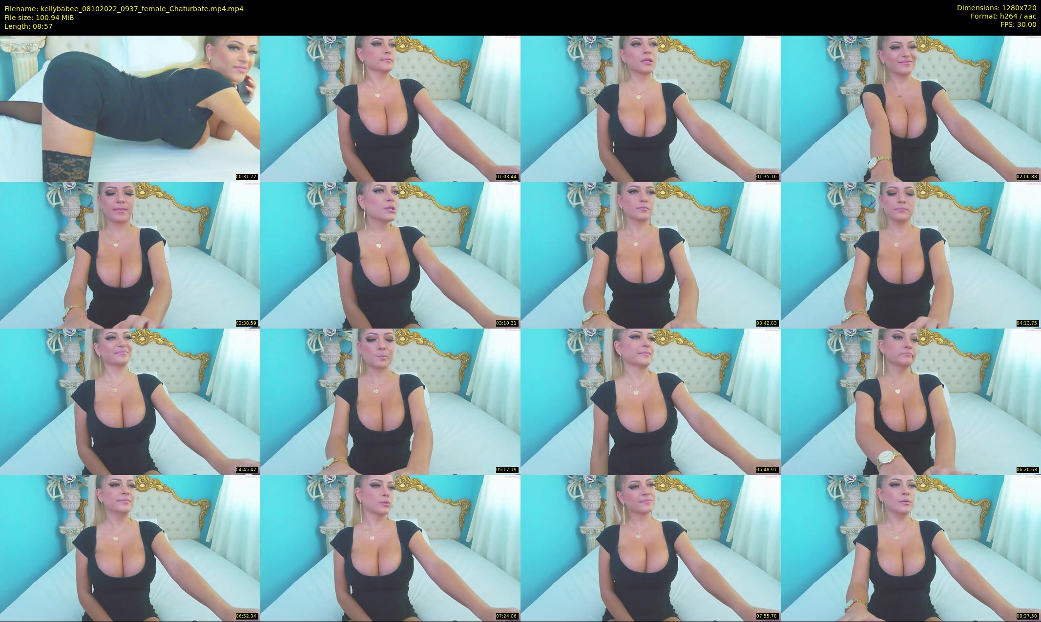 kellybabee — 9 minute Chaturbate female cam show recording, 720p, Oct 8, 2022