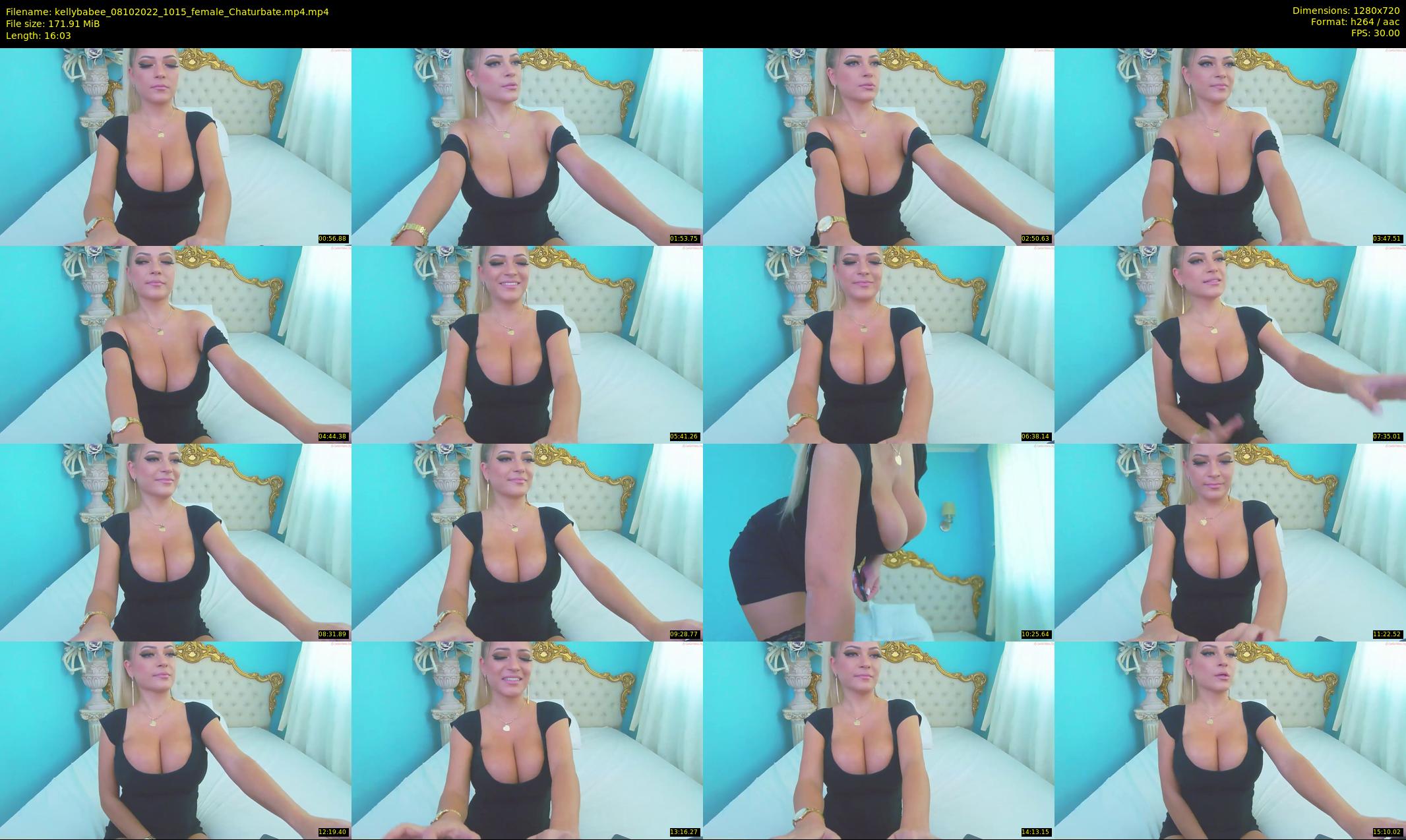 kellybabee — 17 minute Chaturbate female cam show recording, 720p, Oct 8, 2022
