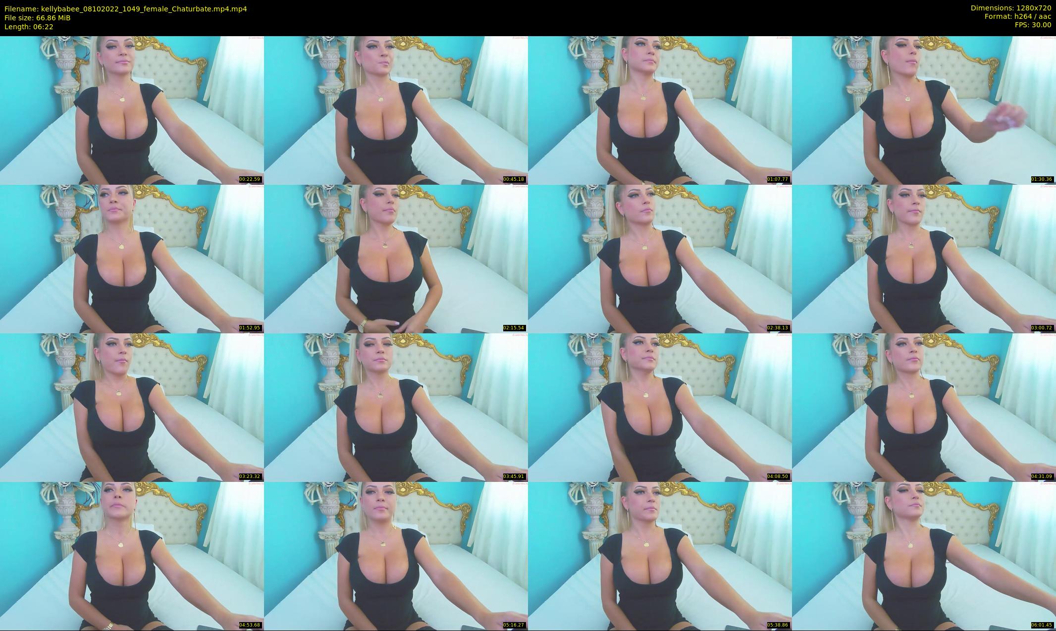 kellybabee — 7 minute Chaturbate female cam show recording, 720p, Oct 8, 2022