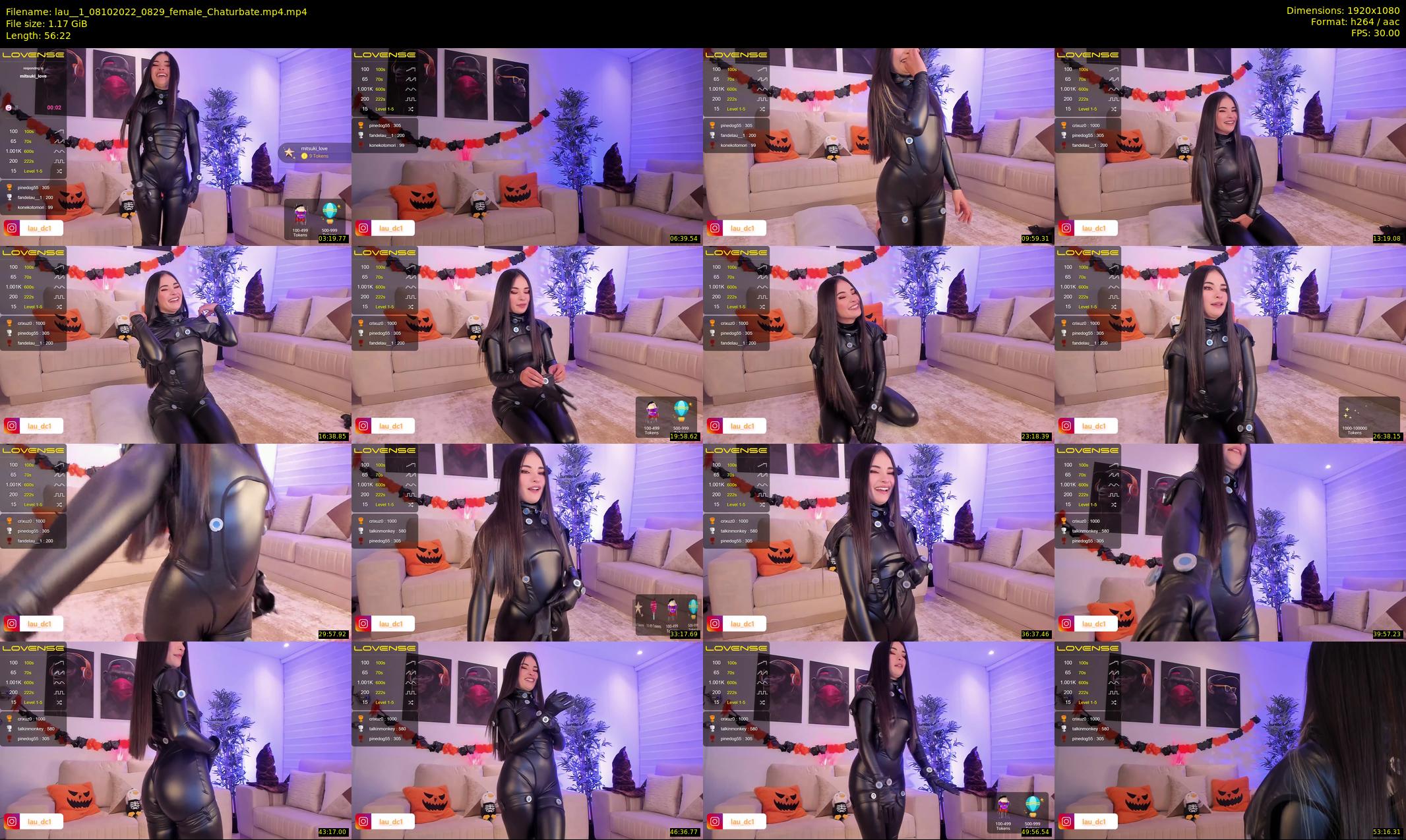lau__1 — 57 minute Chaturbate female cam show recording, 1080p, Oct 8, 2022