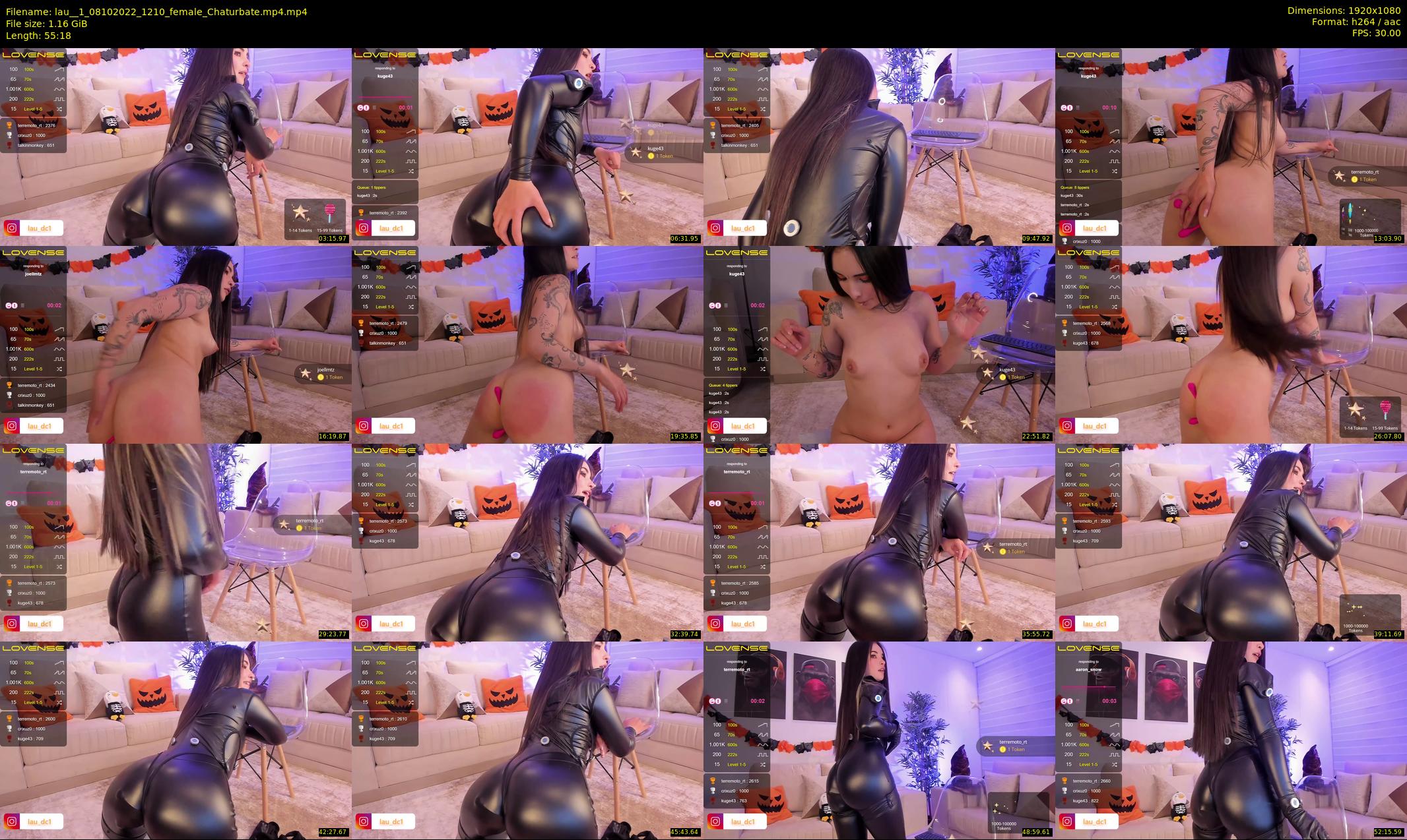 lau__1 — 56 minute Chaturbate female cam show recording, 1080p, Oct 8, 2022