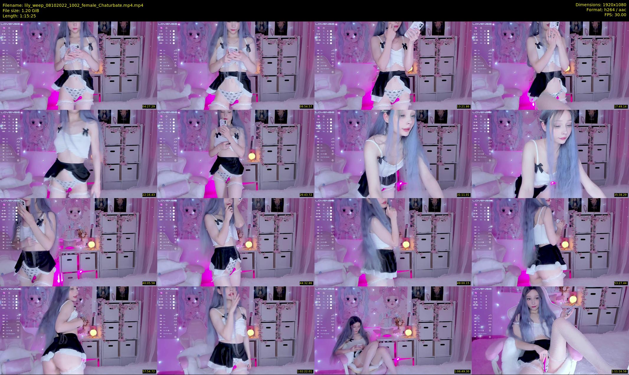 lily_weep — 76 minute Chaturbate female cam show recording, 1080p, Oct 8, 2022