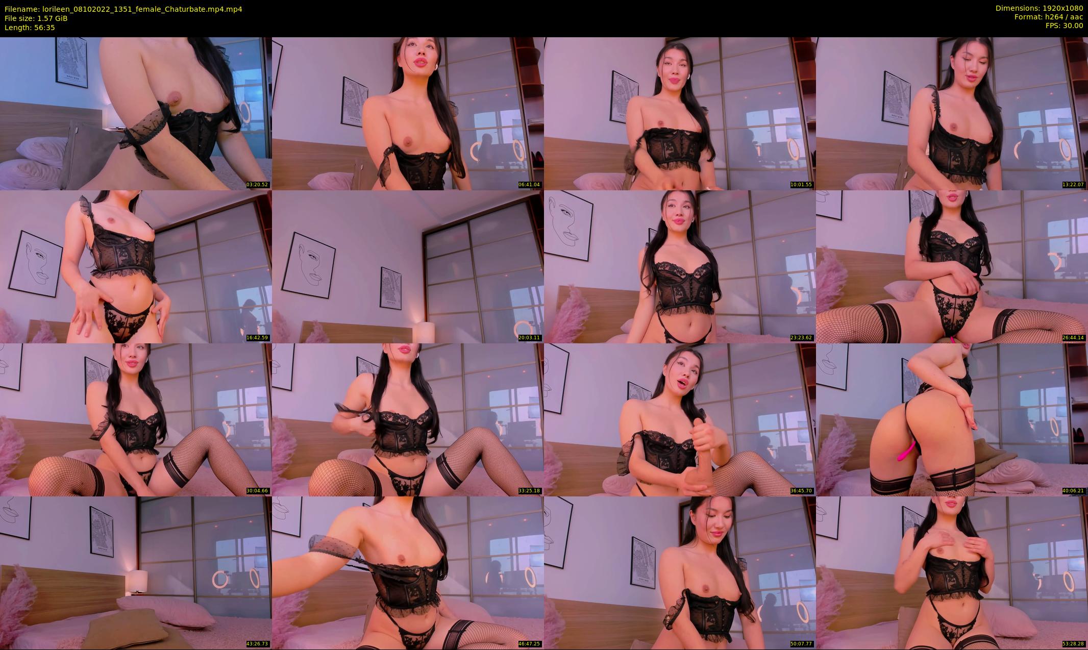 lorileen — 57 minute Chaturbate female cam show recording, 1080p, Oct 8, 2022
