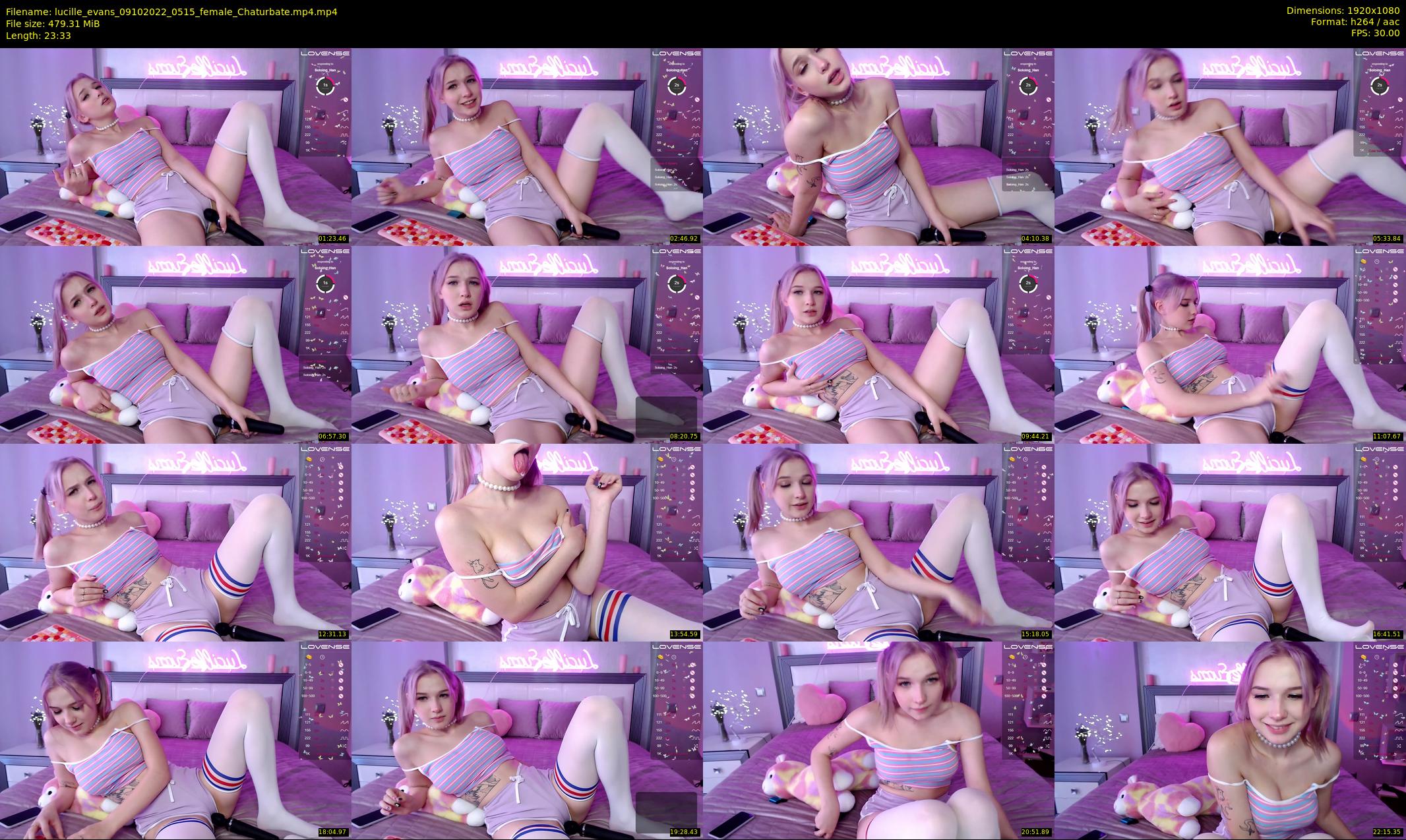 lucille_evans — 24 minute Chaturbate female cam show recording, 1080p, Oct 9, 2022