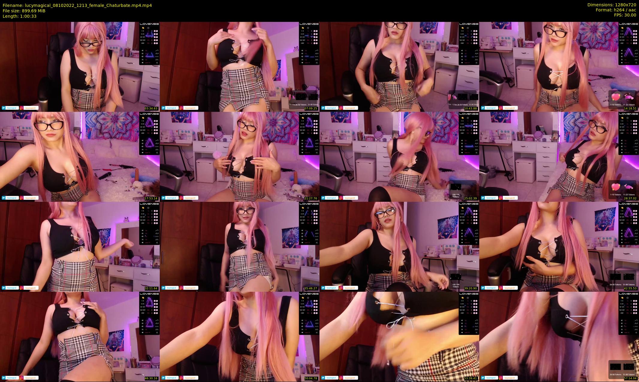 lucymagical — 61 minute Chaturbate female cam show recording, 720p, Oct 8, 2022