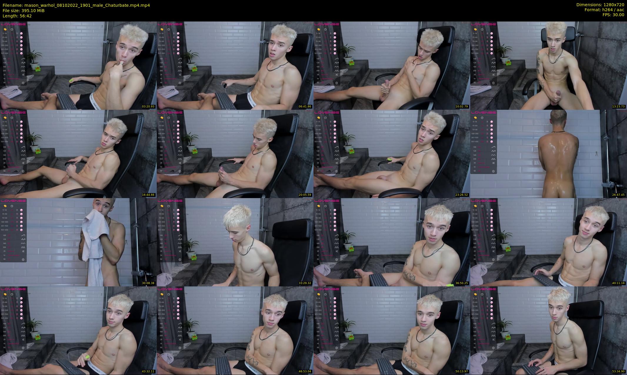 mason_warhol — 57 minute Chaturbate male cam show recording, 720p, Oct 8, 2022