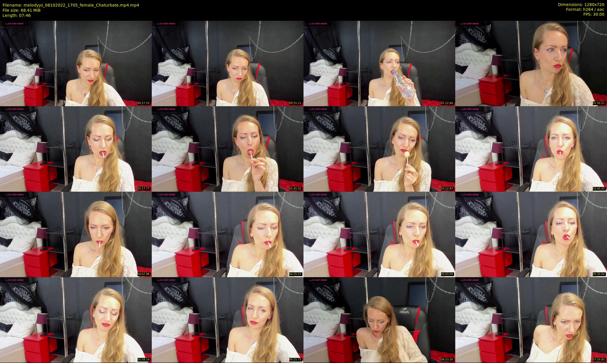 melodyys — 8 minute Chaturbate female cam show recording, 720p, Oct 8, 2022