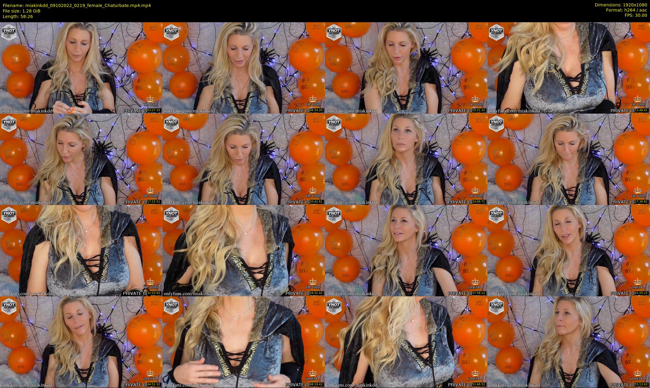 miakinkdd — 59 minute Chaturbate female cam show recording, 1080p, Oct 9, 2022