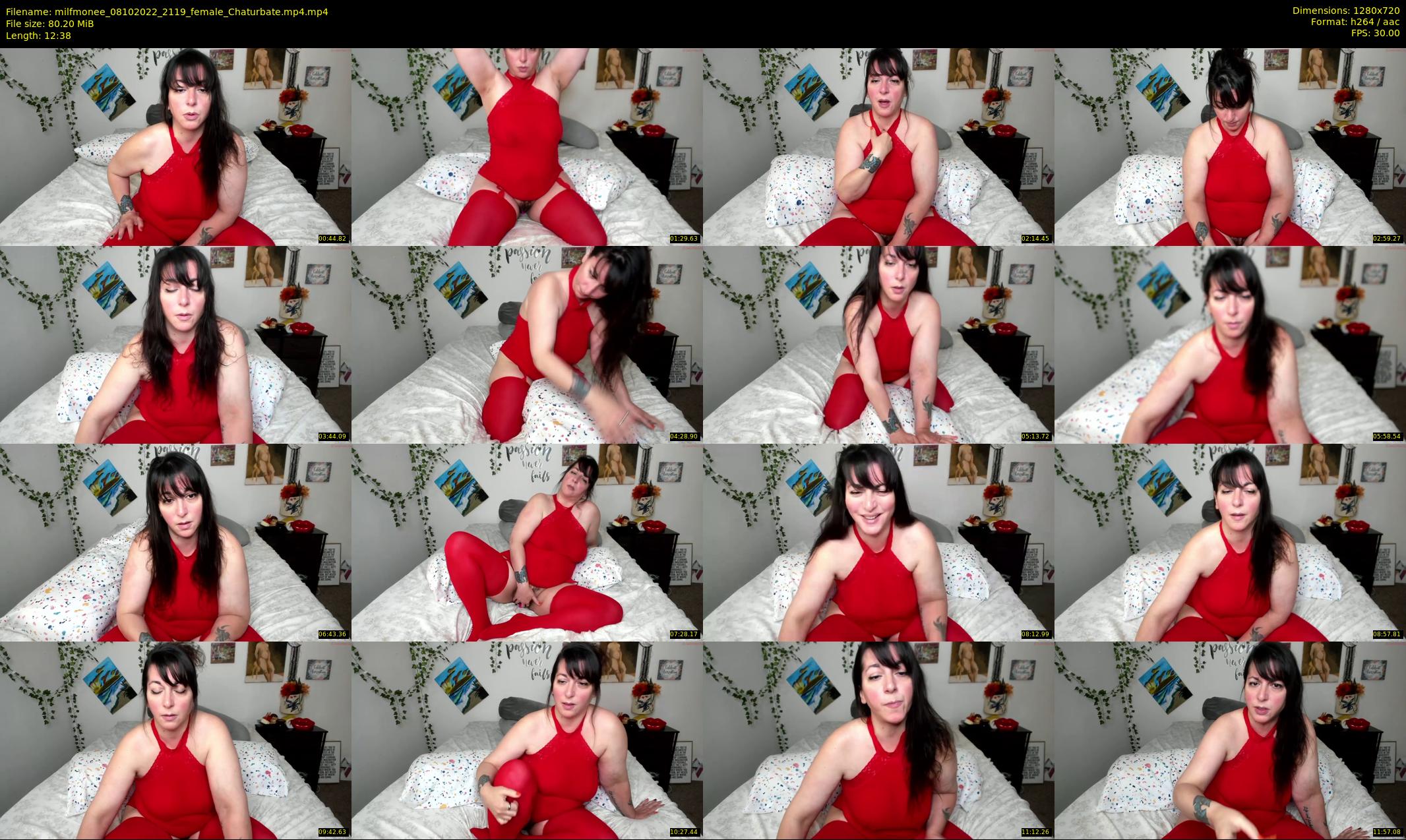 milfmonee — 13 minute Chaturbate female cam show recording, 720p, Oct 8, 2022
