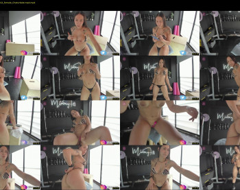 mimmyfit1 — 54 minute Chaturbate female cam show recording, 1080p, Oct 8, 2022