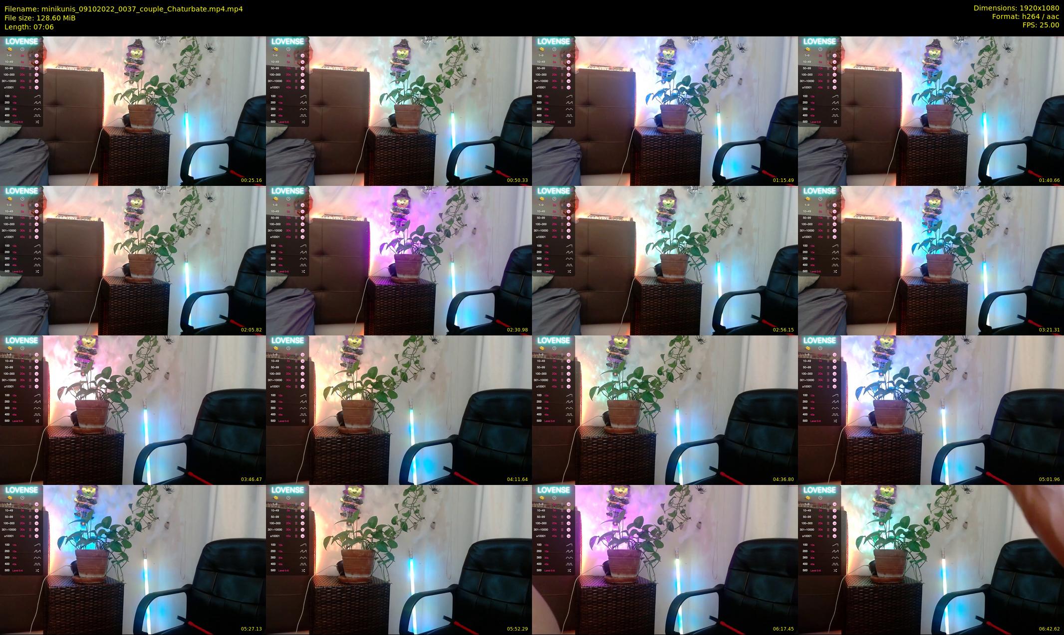 minikunis — 8 minute Chaturbate couple cam show recording, 1080p, Oct 9, 2022