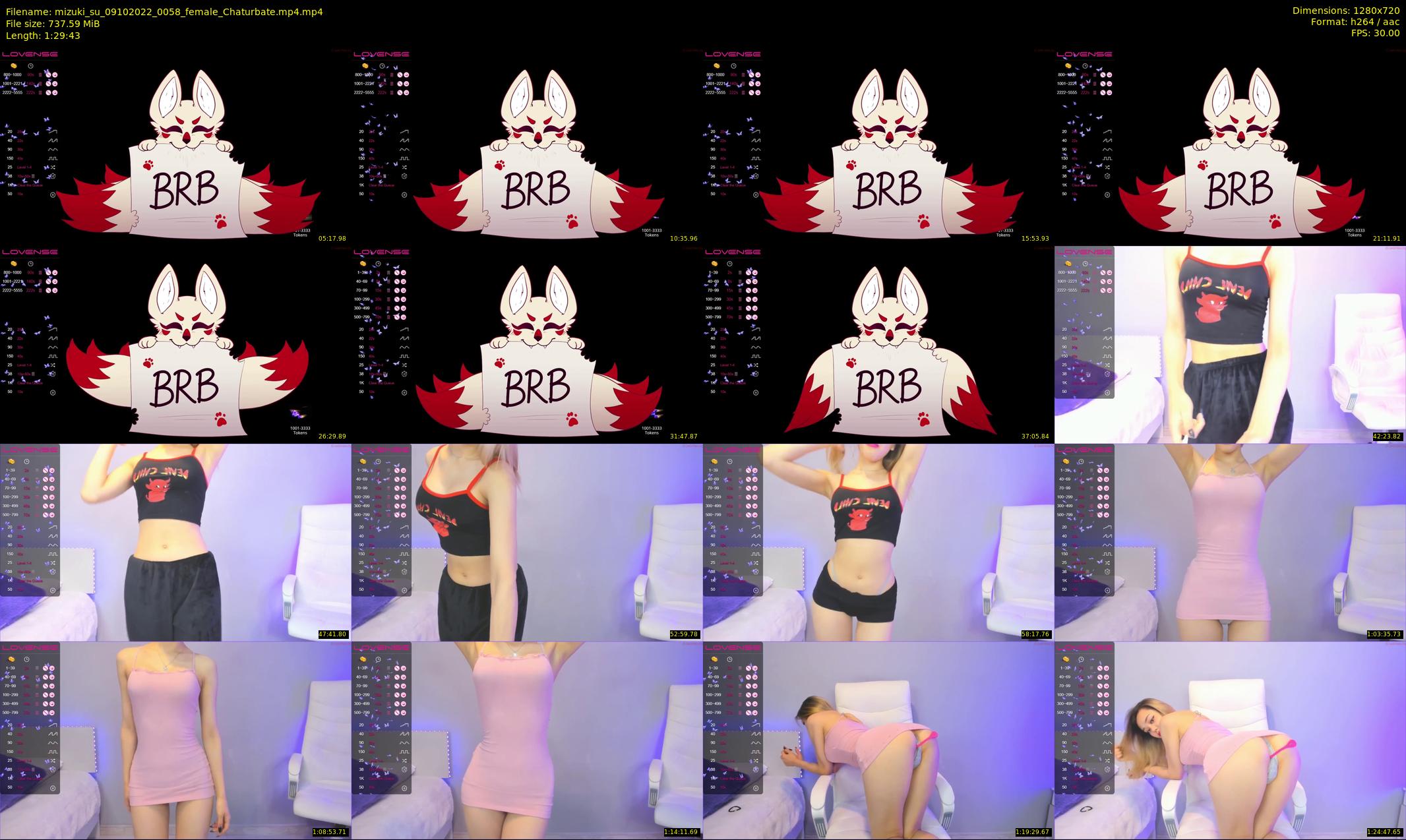 mizuki_su — 90 minute Chaturbate female cam show recording, 720p, Oct 9, 2022