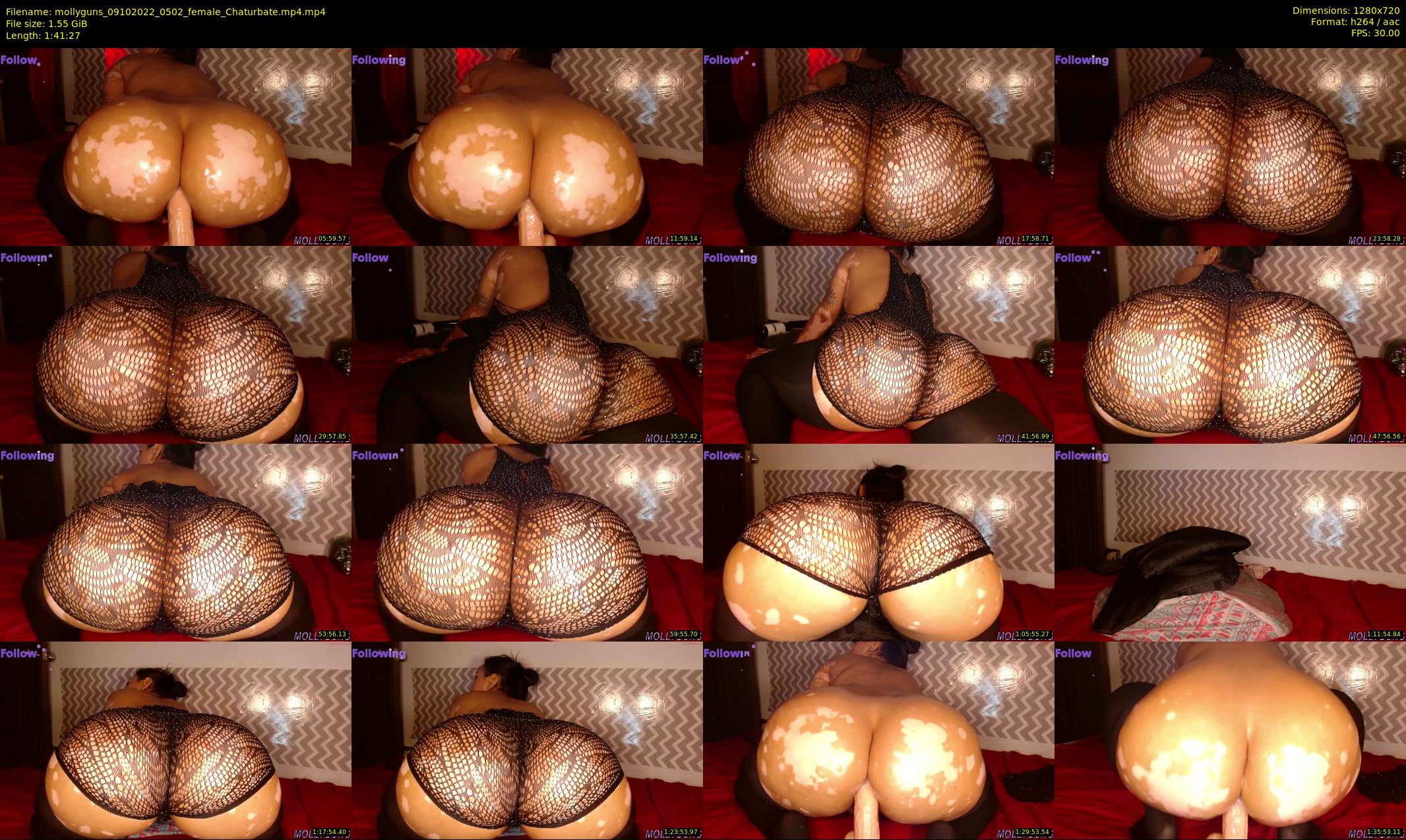 mollyguns — 102 minute Chaturbate female cam show recording, 720p, Oct 9, 2022