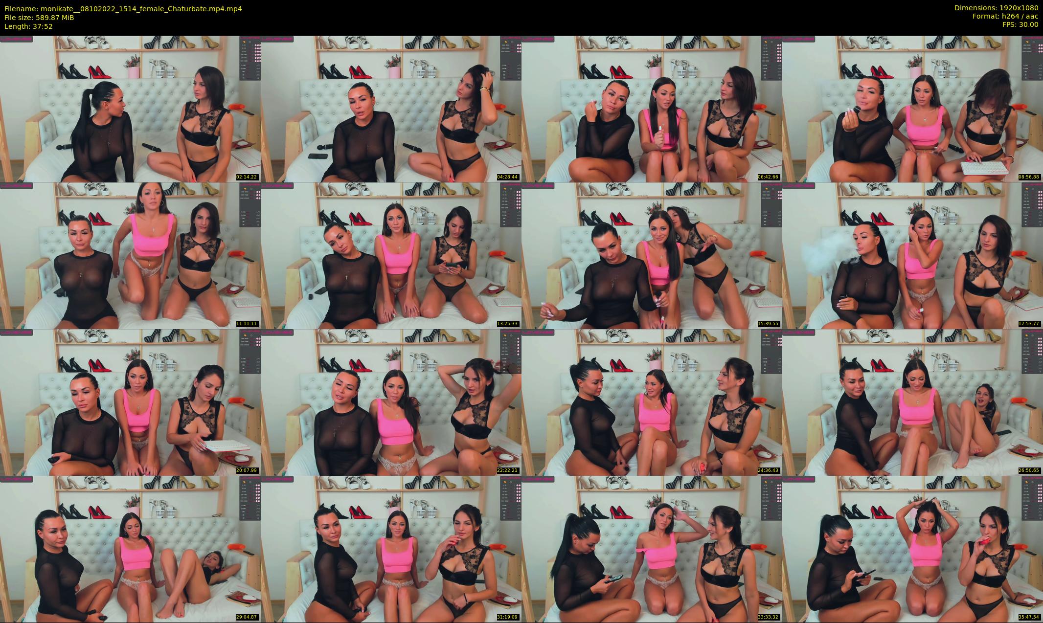 monikate_ — 38 minute Chaturbate couple cam show recording, 1080p, Oct 8, 2022