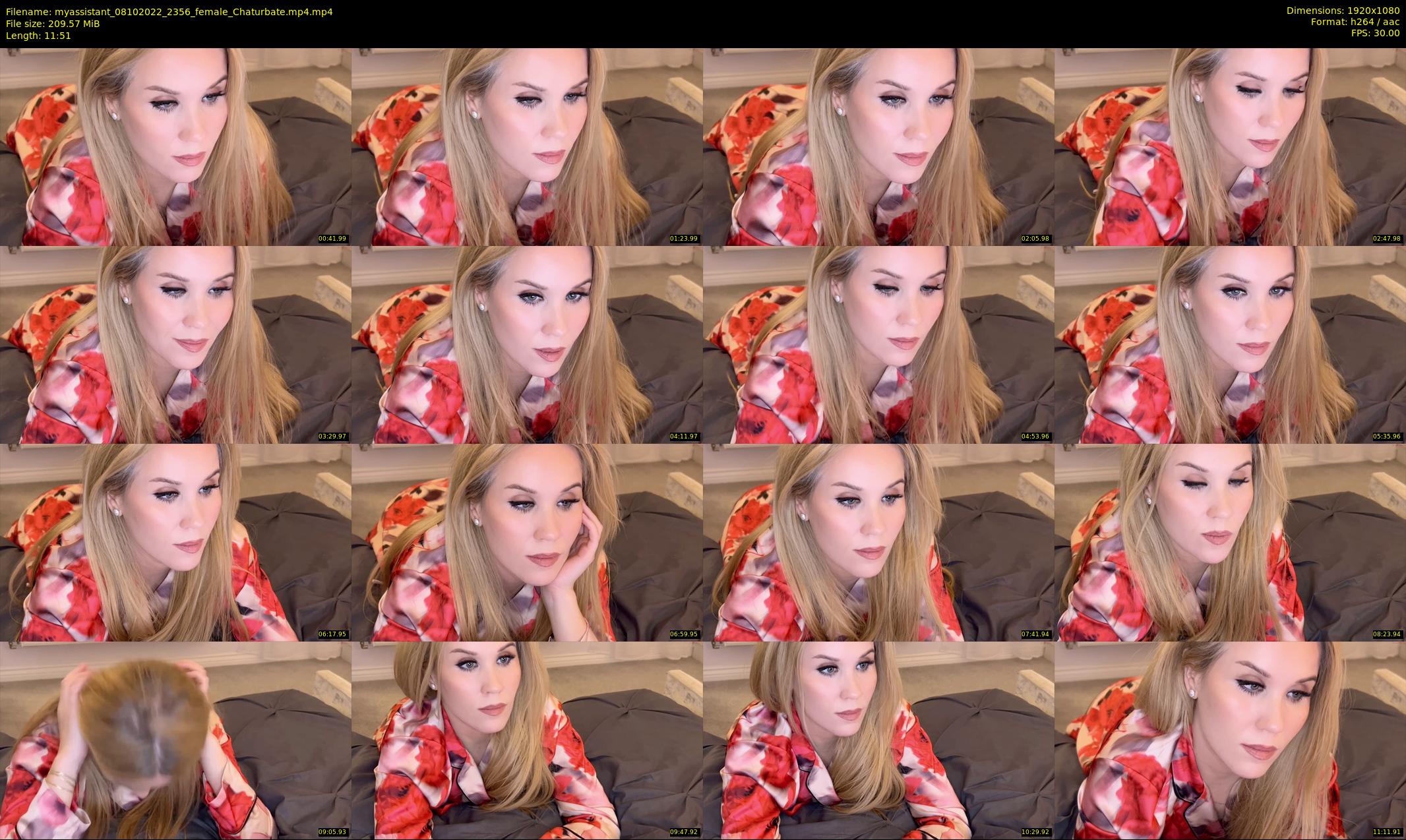 myassistant — 12 minute Chaturbate female cam show recording, 1080p, Oct 8, 2022
