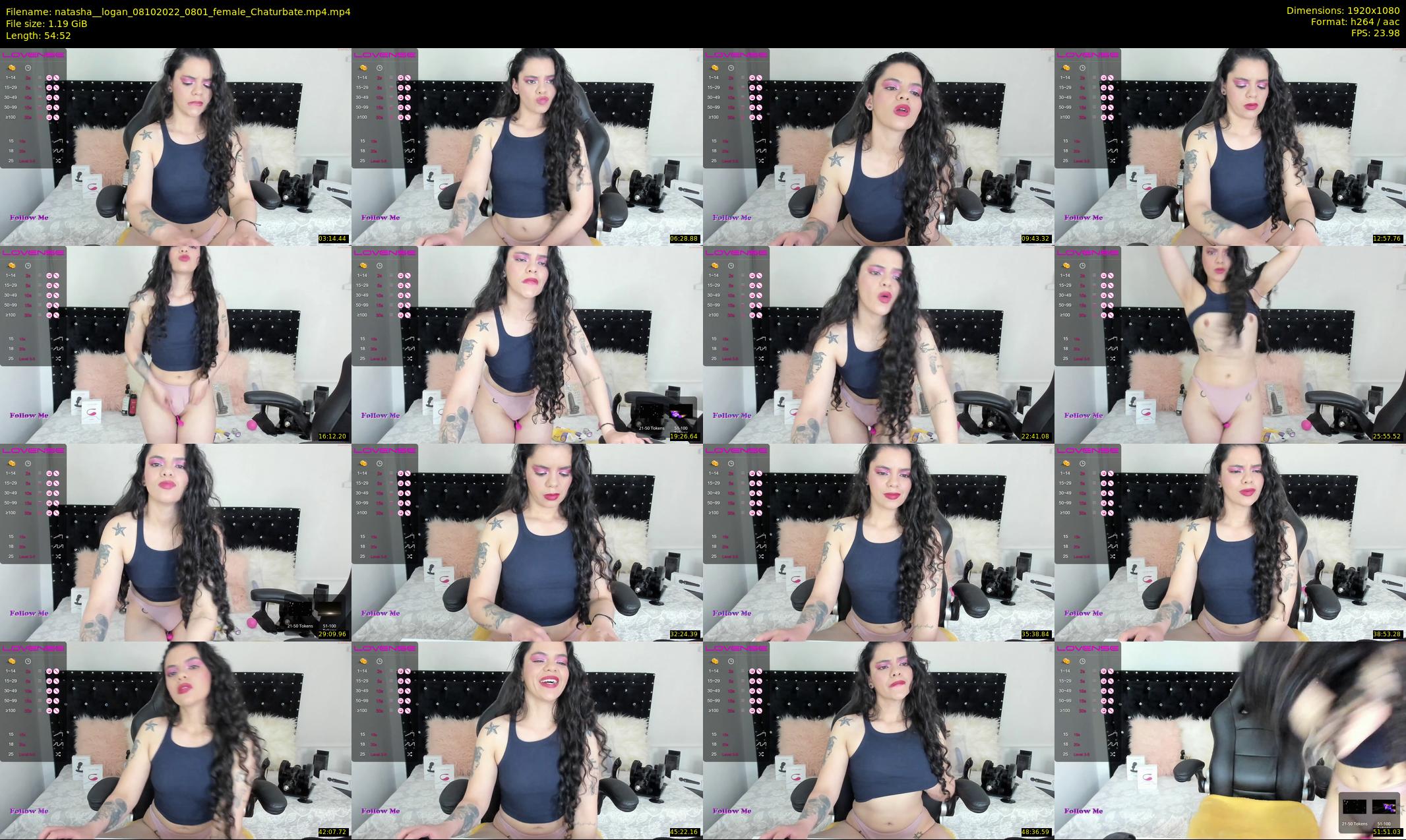 natasha__logan — 55 minute Chaturbate female cam show recording, 1080p, Oct 8, 2022
