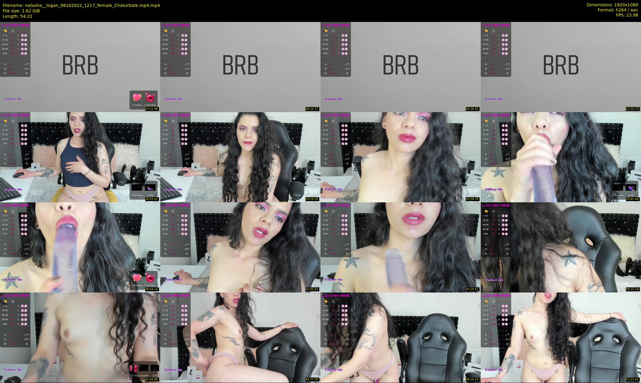 natasha__logan — 55 minute Chaturbate female cam show recording, 1080p, Oct 8, 2022