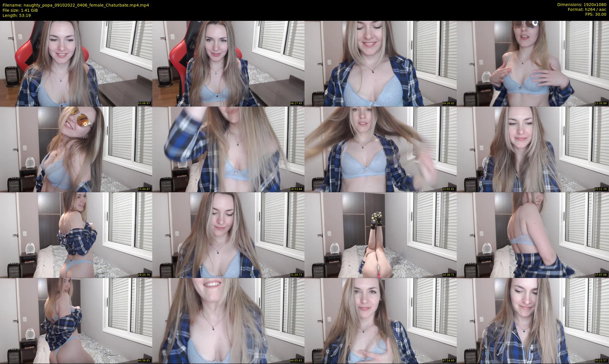 naughty_popa — 54 minute Chaturbate female cam show recording, 1080p, Oct 9, 2022