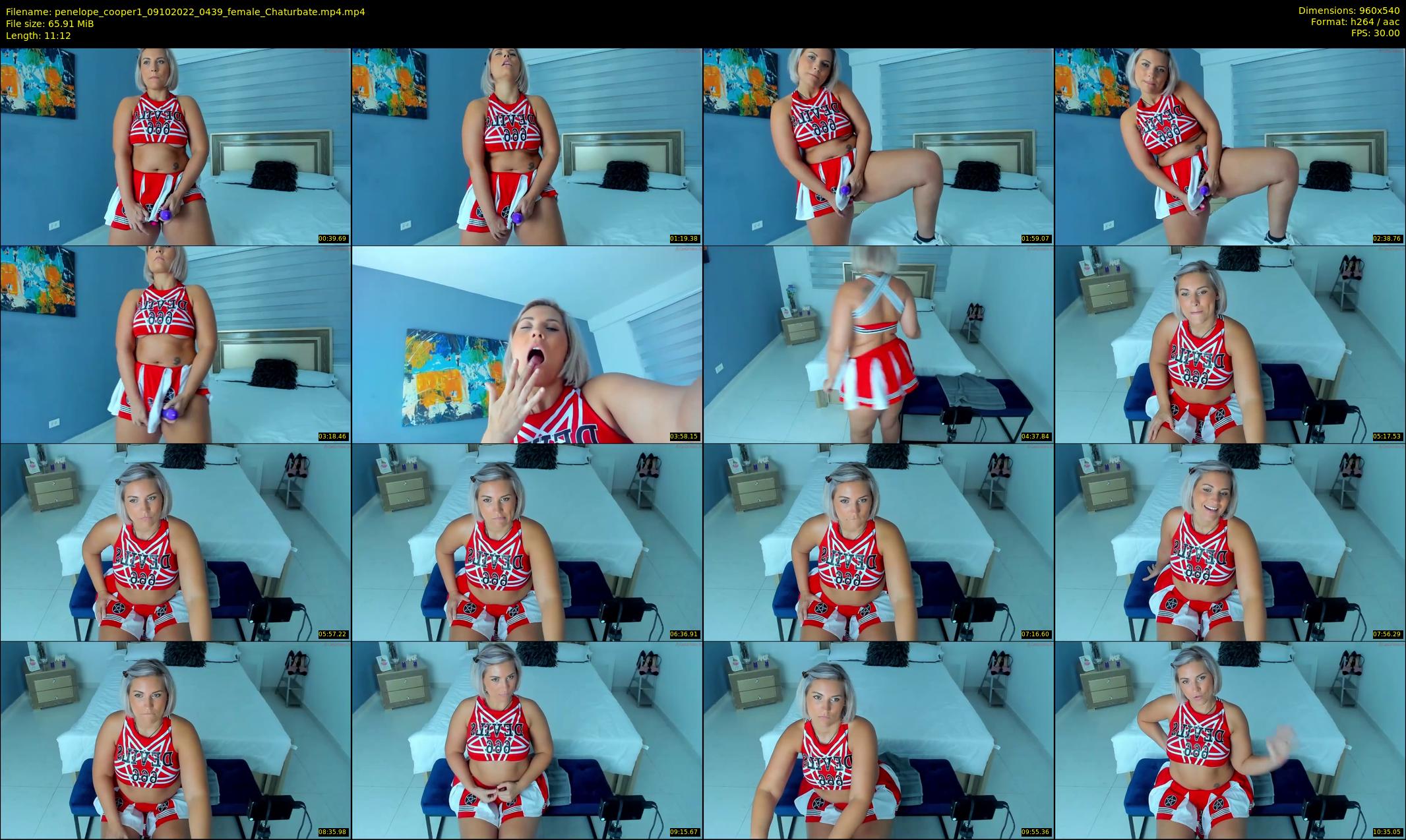 penelope_cooper1 — 12 minute Chaturbate female cam show recording, 480p, Oct 9, 2022