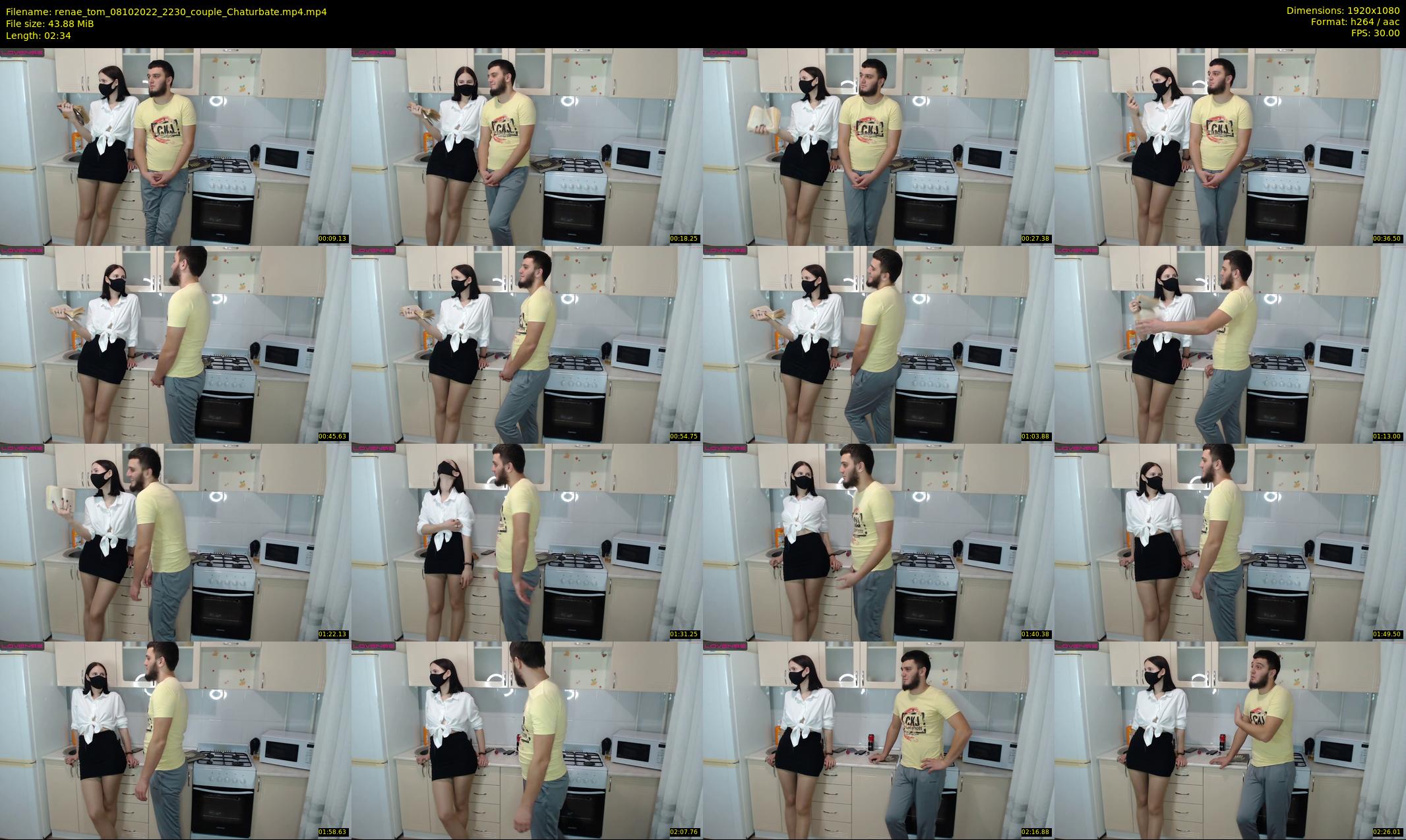 renae_tom — 3 minute Chaturbate couple cam show recording, 1080p, Oct 8, 2022