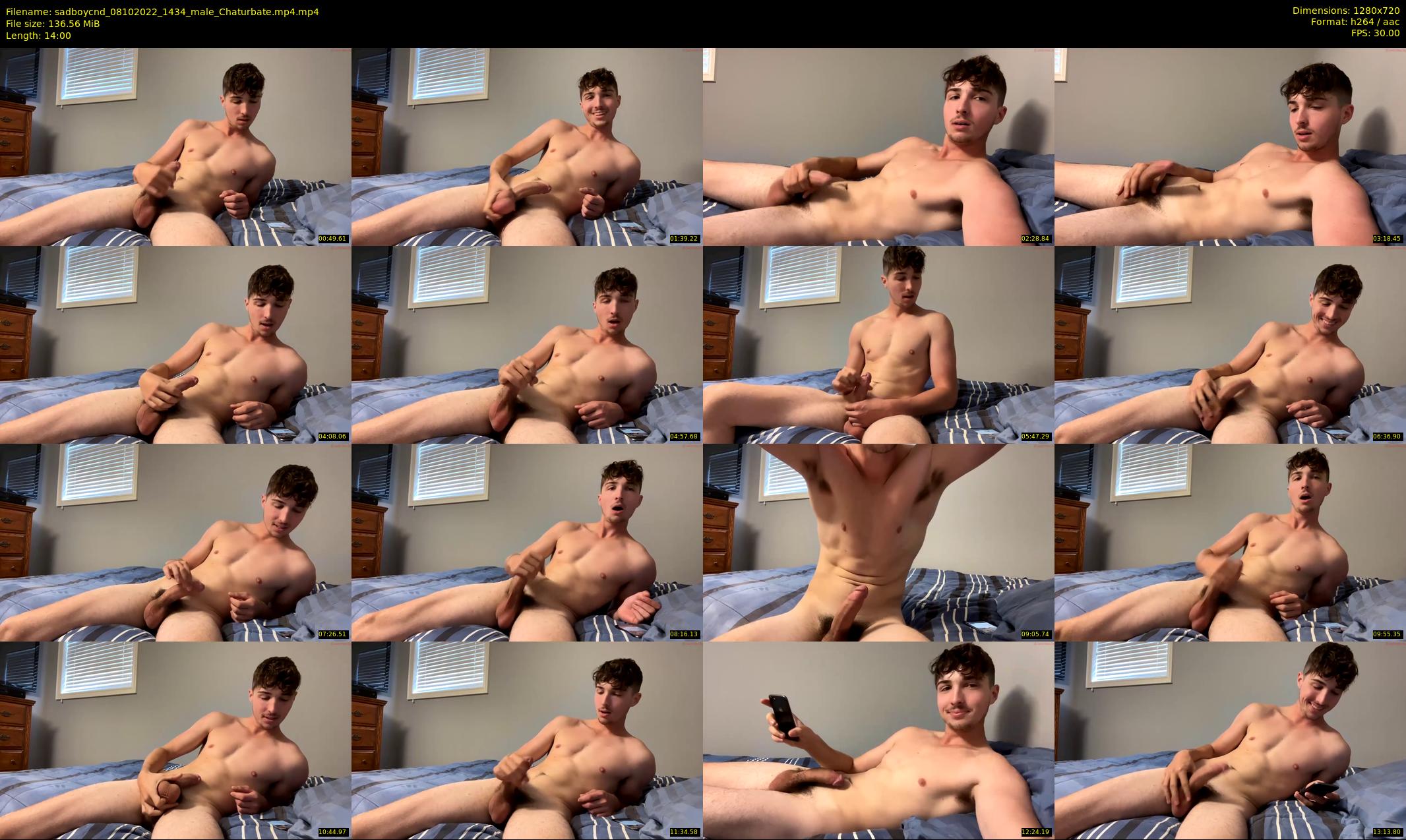 sadboycnd — 14 minute Chaturbate male cam show recording, 720p, Oct 8, 2022