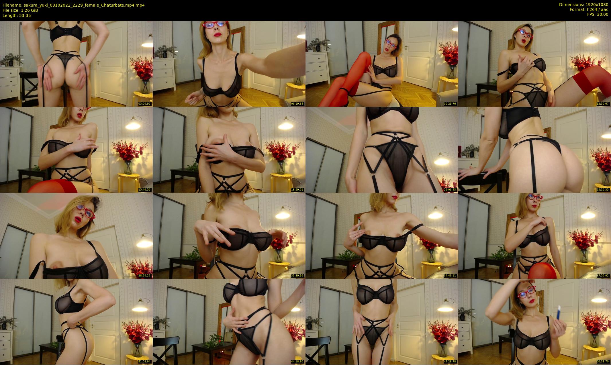 sakura_yuki — 54 minute Chaturbate female cam show recording, 1080p, Oct 8, 2022