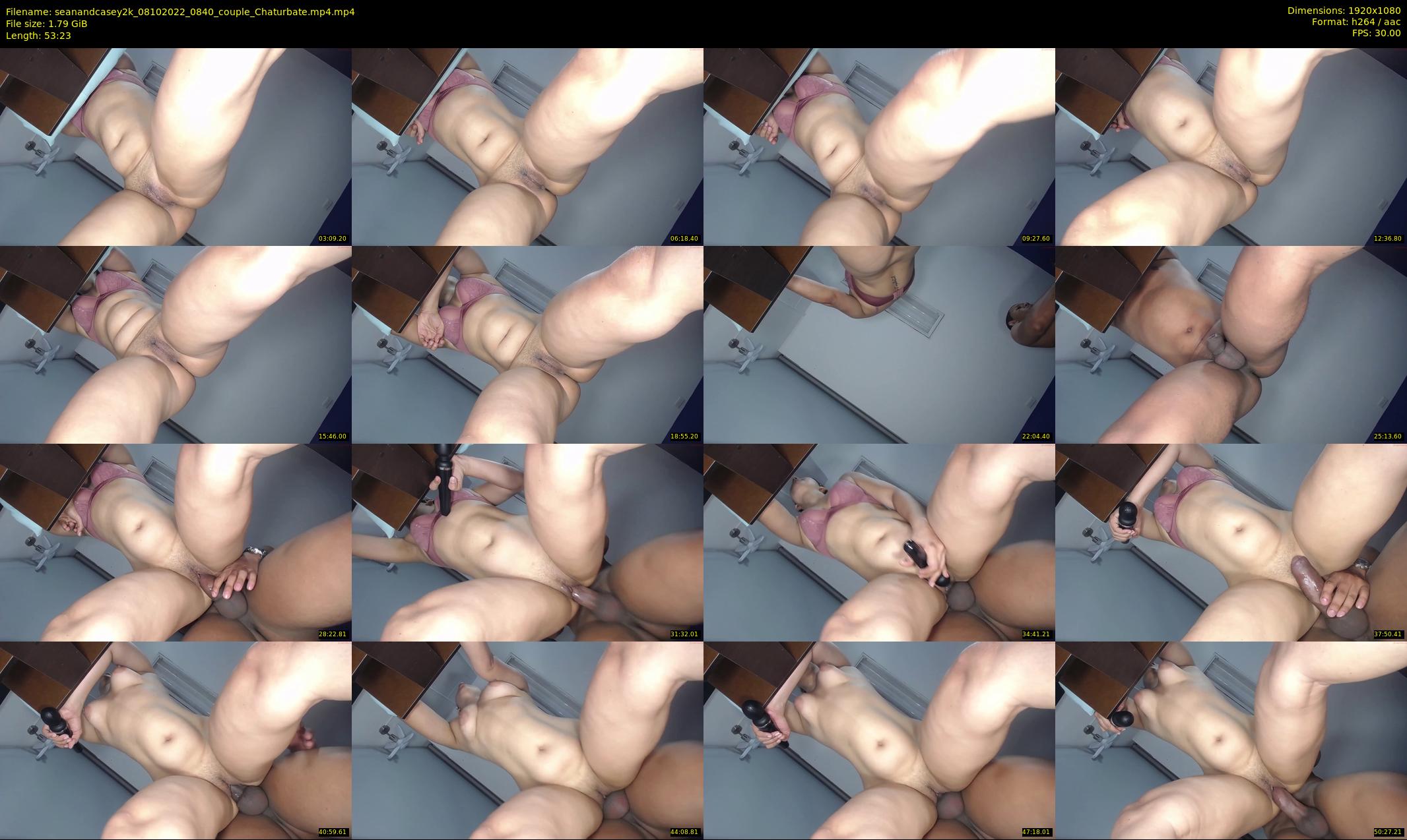 seanandcasey2k — 54 minute Chaturbate couple cam show recording, 1080p, Oct 8, 2022