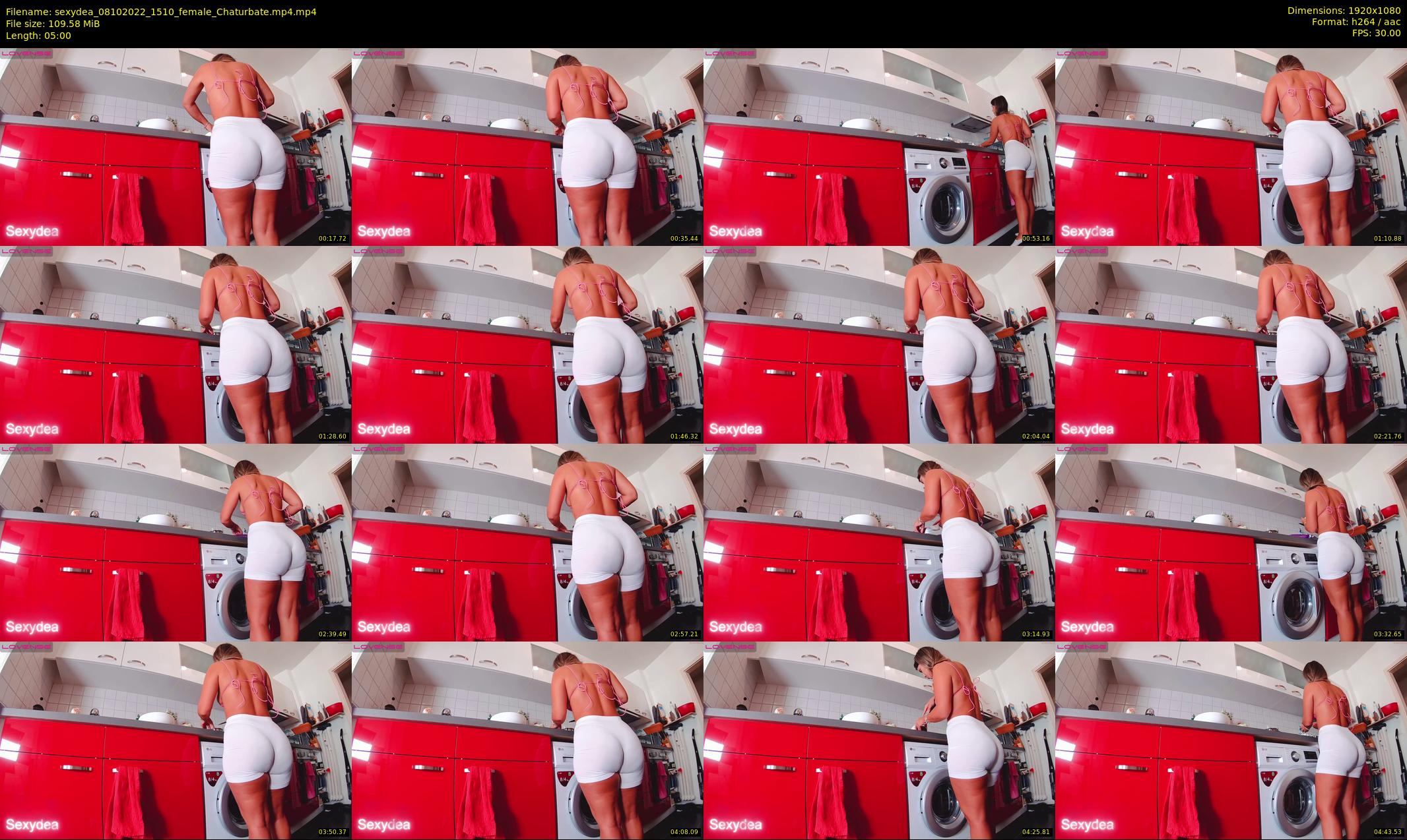 sexydea — 5 minute Chaturbate female cam show recording, 1080p, Oct 8, 2022